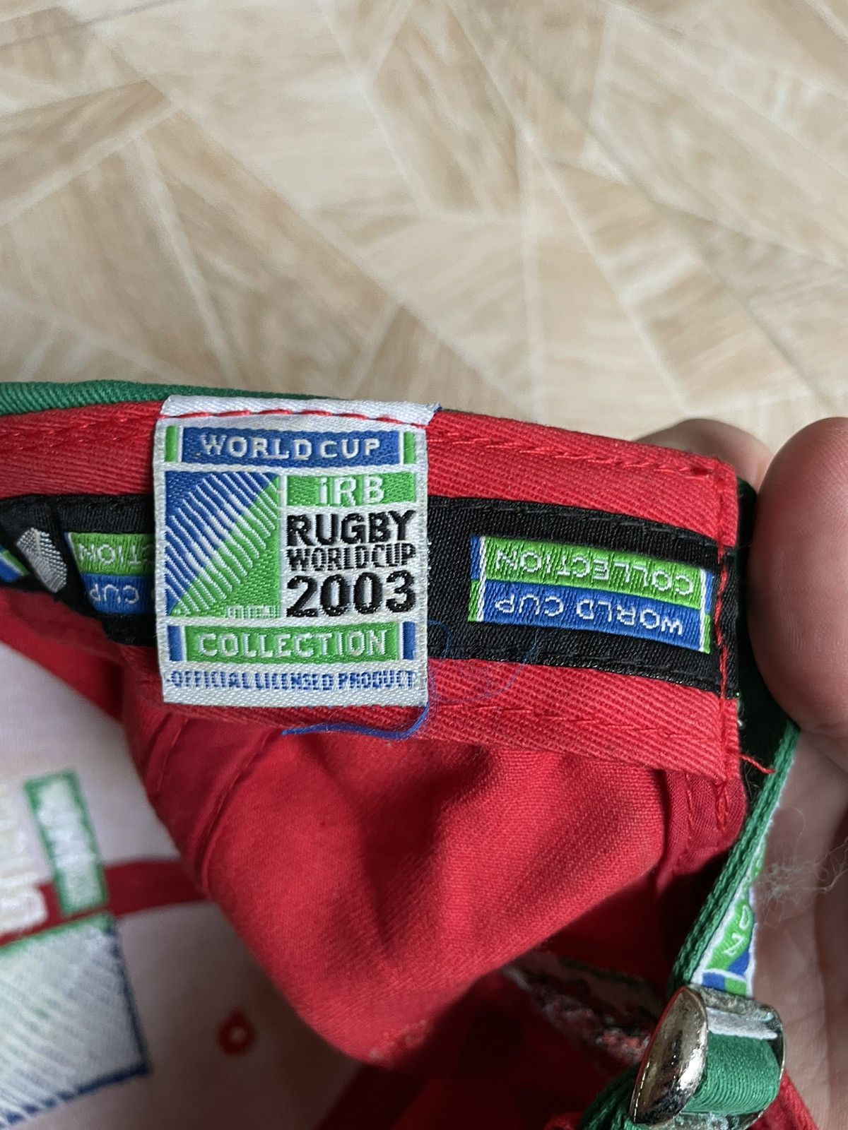 Crown Cap Retro Cap Vintage Football Rugby Wales 2003 Australia Cup Size ONE SIZE - 8 Thumbnail