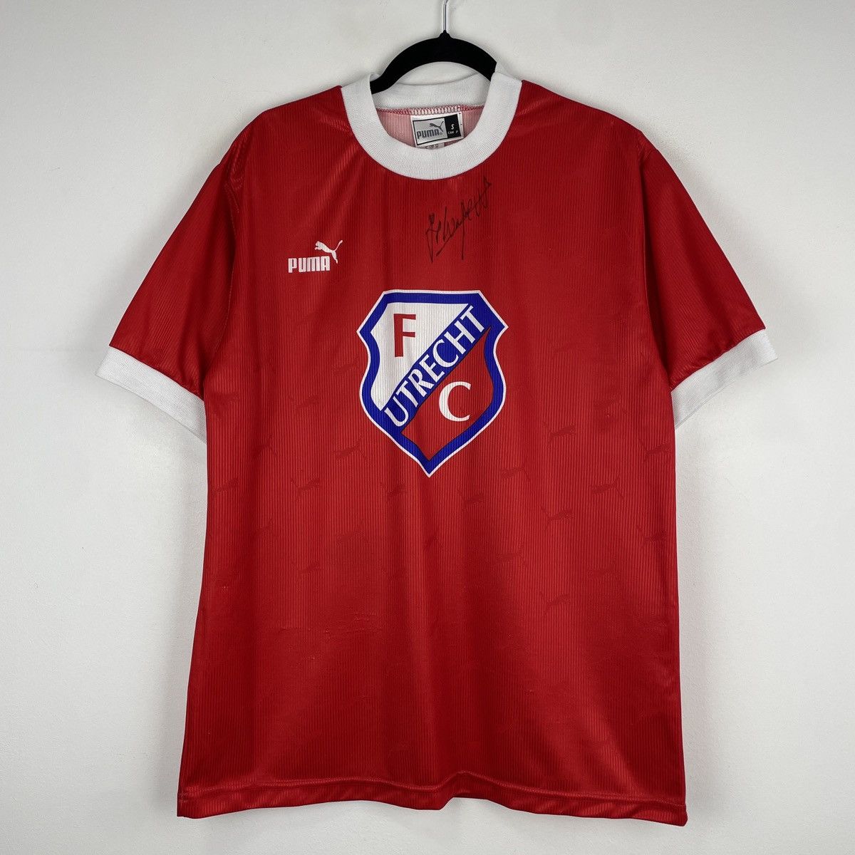 Puma Vintage FC Utrecht Puma Training Jersey Shirt Men Size S-M Size US S / EU 44-46 / 1 - 1 Thumbnail