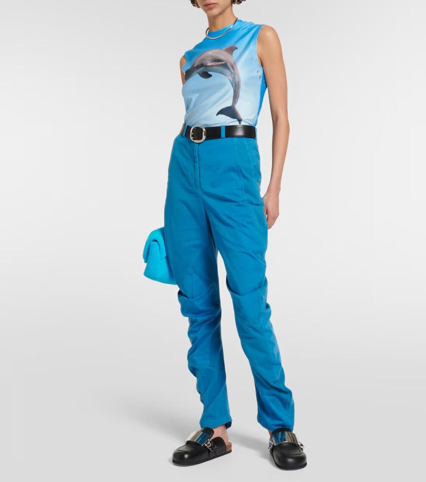 JW Anderson JW Anderson- Twisted high-rise distressed pants Size 27" / US 4 / IT 40 - 2 Thumbnail