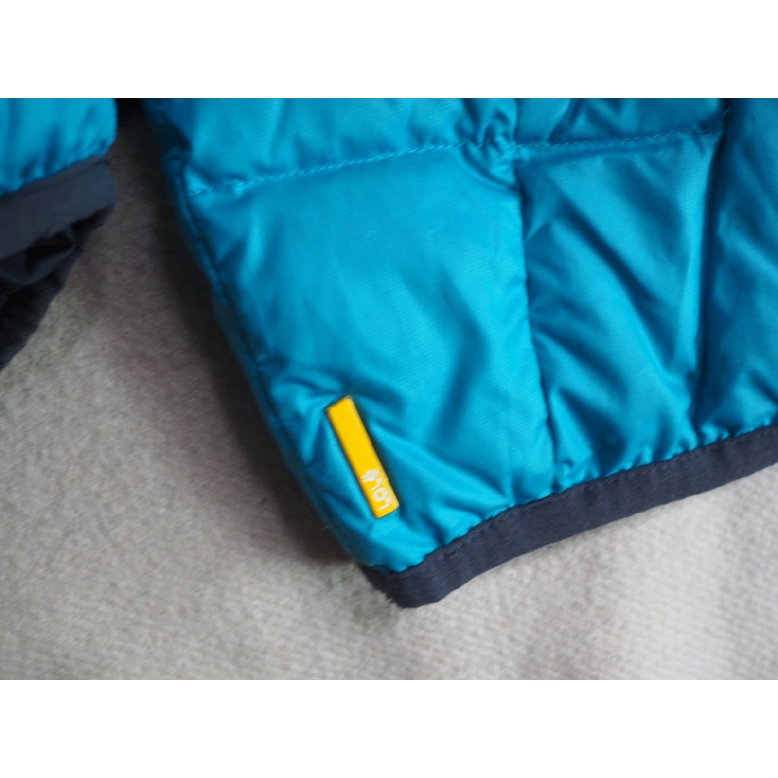 Vintage Lolë Aqua Ocean Blue Full Zip Puffer Jacket Coat Womens S Size S / US 4 / IT 40 - 7 Thumbnail