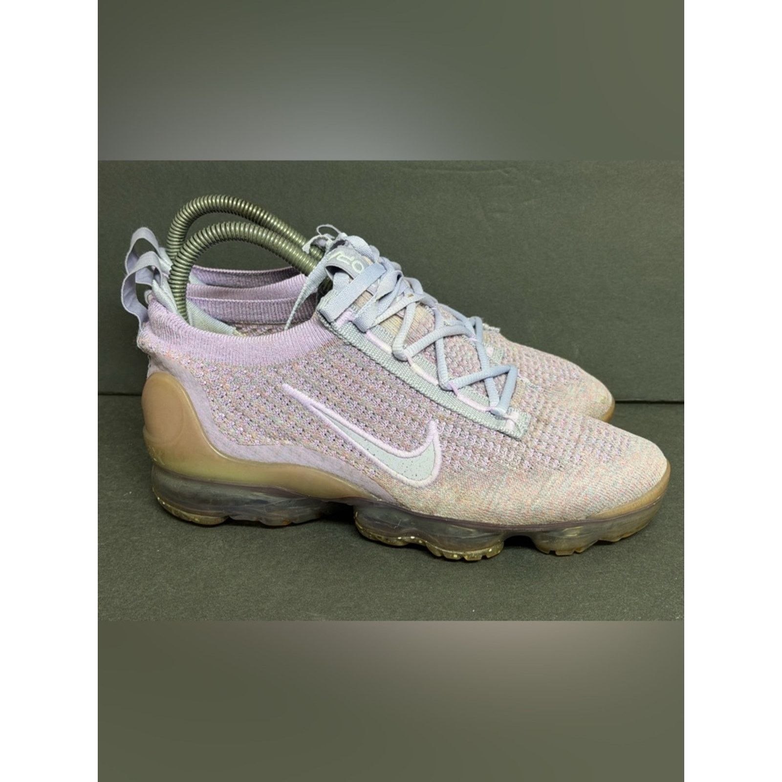 Nike WOMENS NIKE AIR VAPORMAX 2021 FK FLYKNIT NIGHT LILAC" SZ 6 Size US 6 / EU 39 - 5 Thumbnail