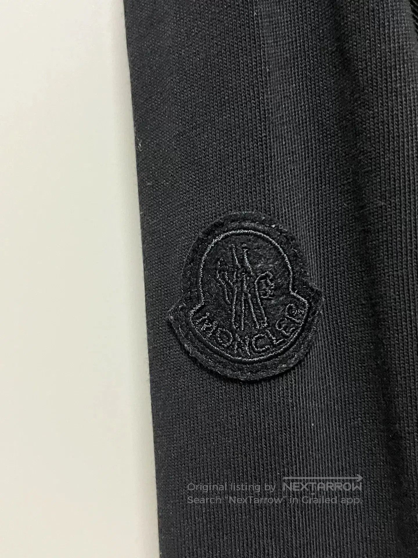 Moncler Moncler Long-Sleeve Big Logo T-Shirt. Size US XL / EU 56 / 4 - 5 Thumbnail