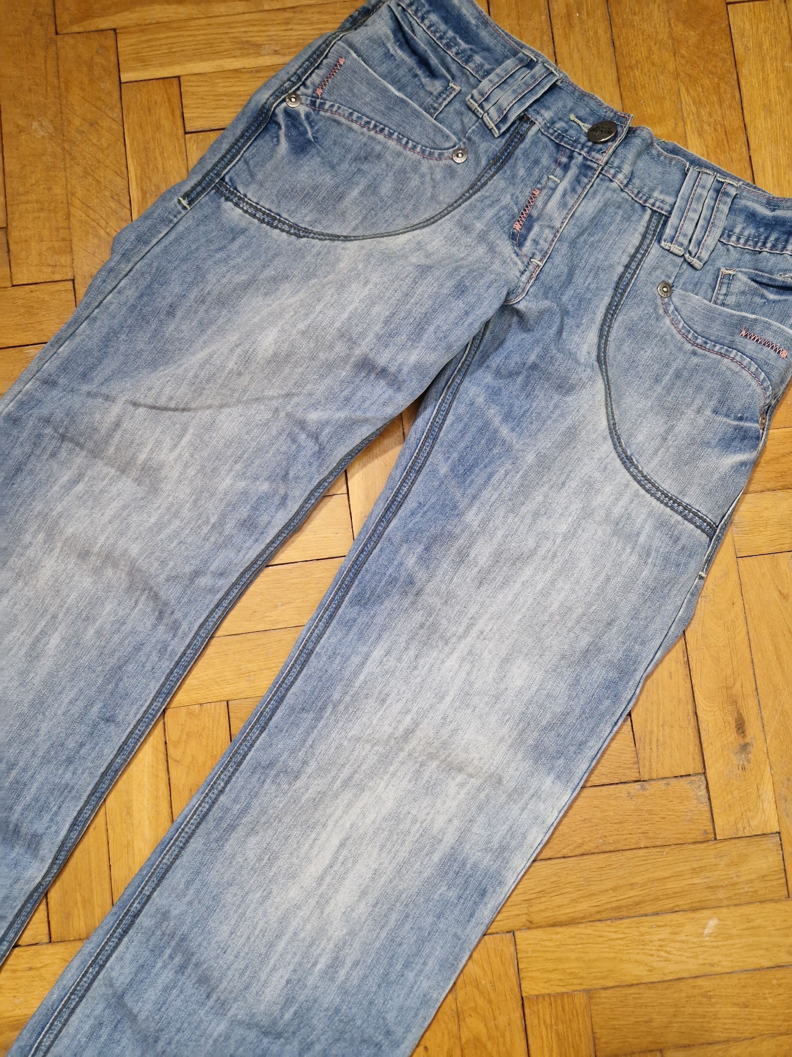 Miss Sixty × Vintage vintage wide leg low waist denim pants y2k 2000s Size 28" / US 6 / IT 42 - 5 Thumbnail