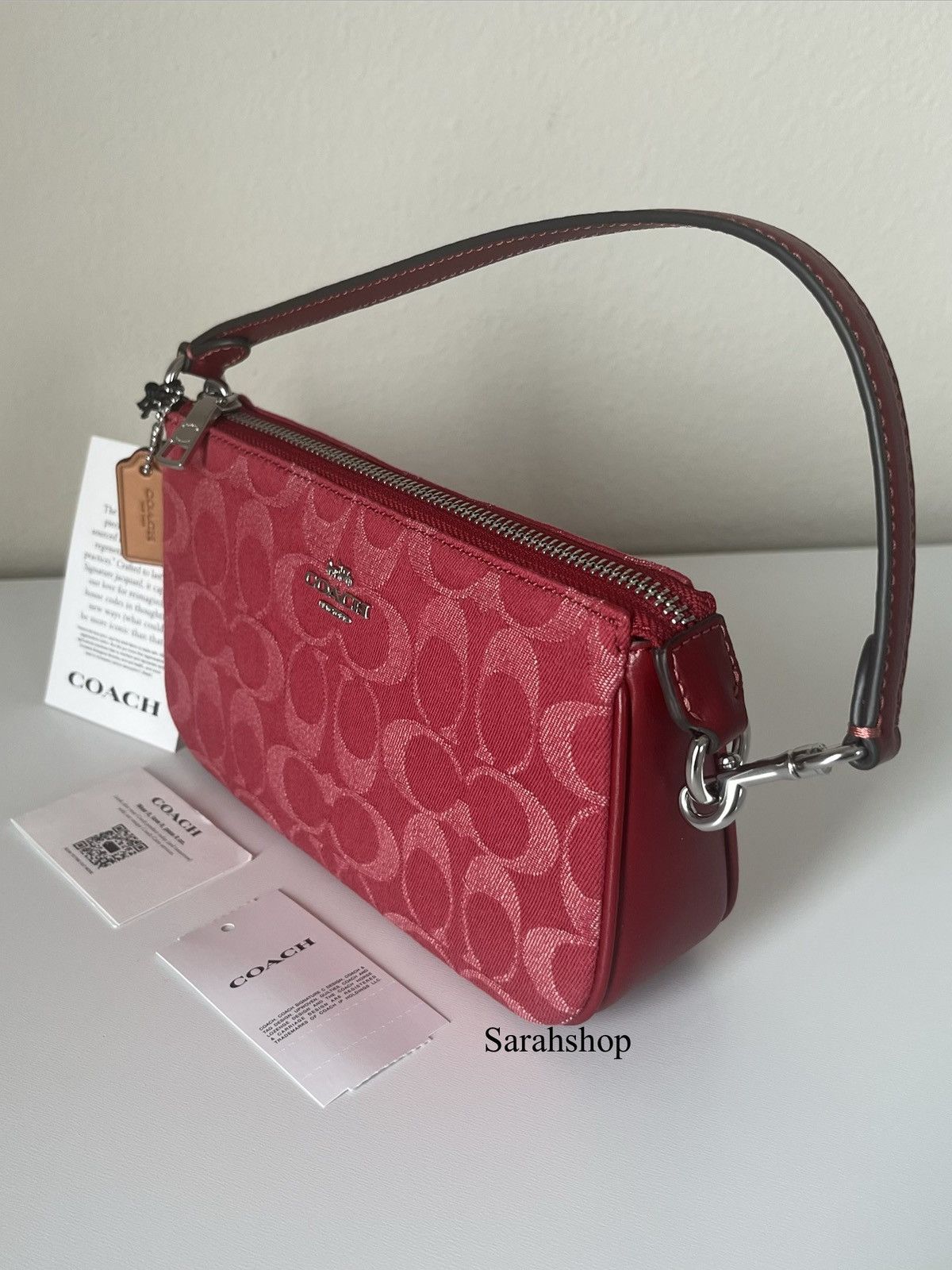 Coach Coach Nolita 19 In Signature Denim Size ONE SIZE - 4 Thumbnail