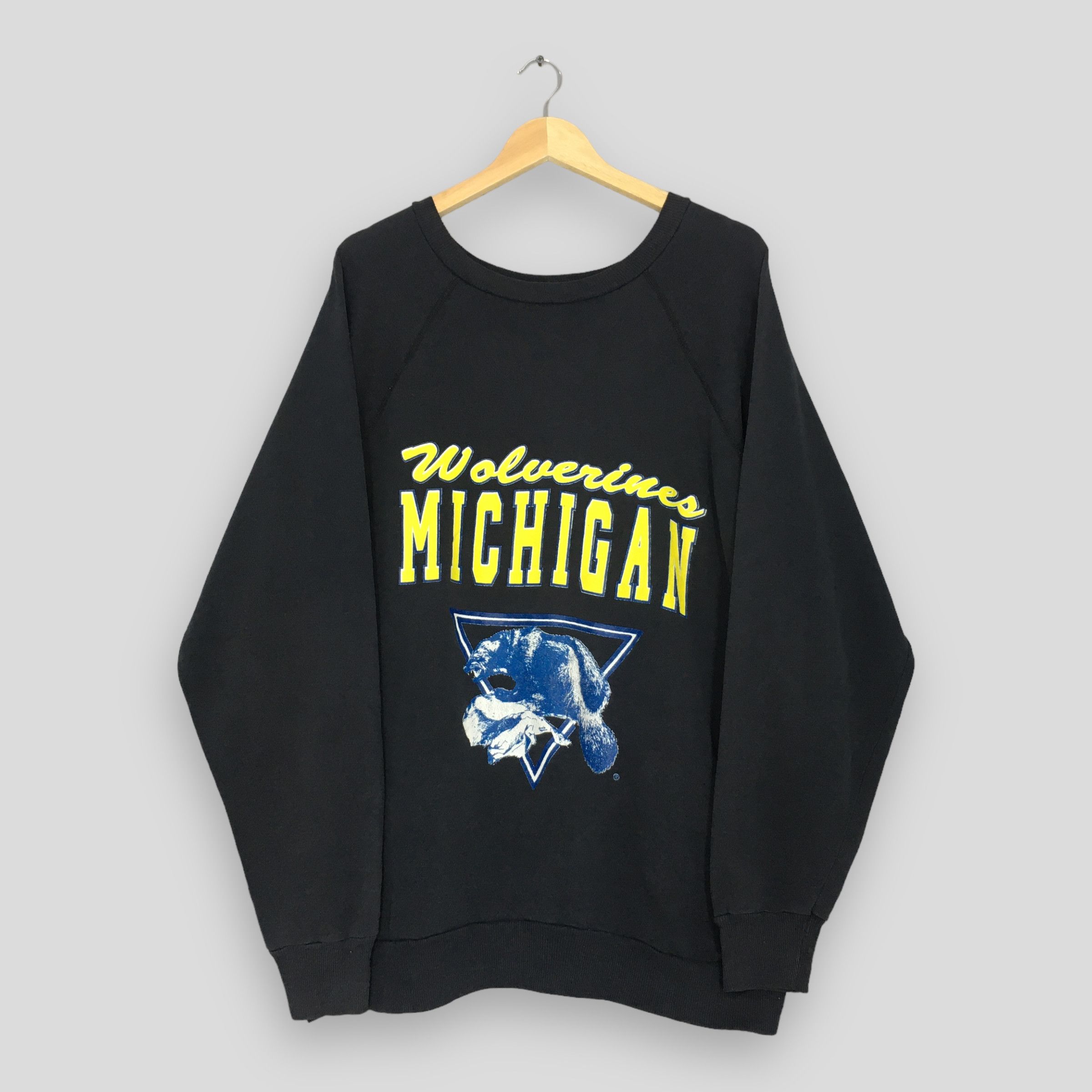Vintage 90s Michigan Wolverines NCAA Sweatshirt XXLarge