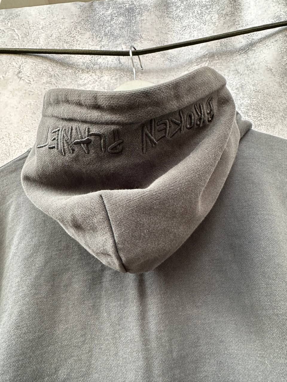 Broken Planet Broken Planet Outer Space Gray Zipper Hoodie Oversized Size US M / EU 48-50 / 2 - 10 Thumbnail