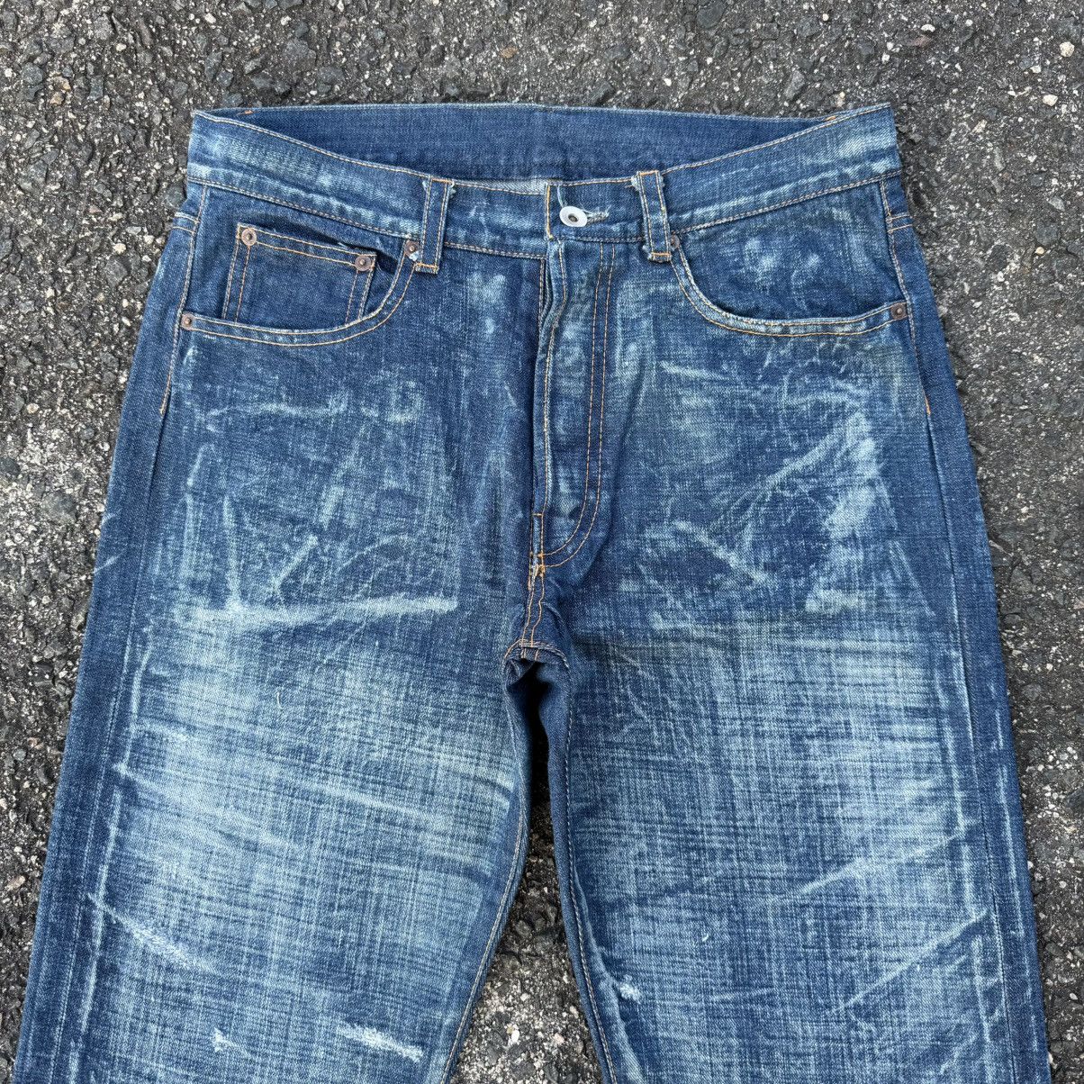 Japanese Brand W33 VINTAGE JAPANESE STORM BUTTON FLY DENIM JEAN PANTS Size US 33 - 3 Thumbnail