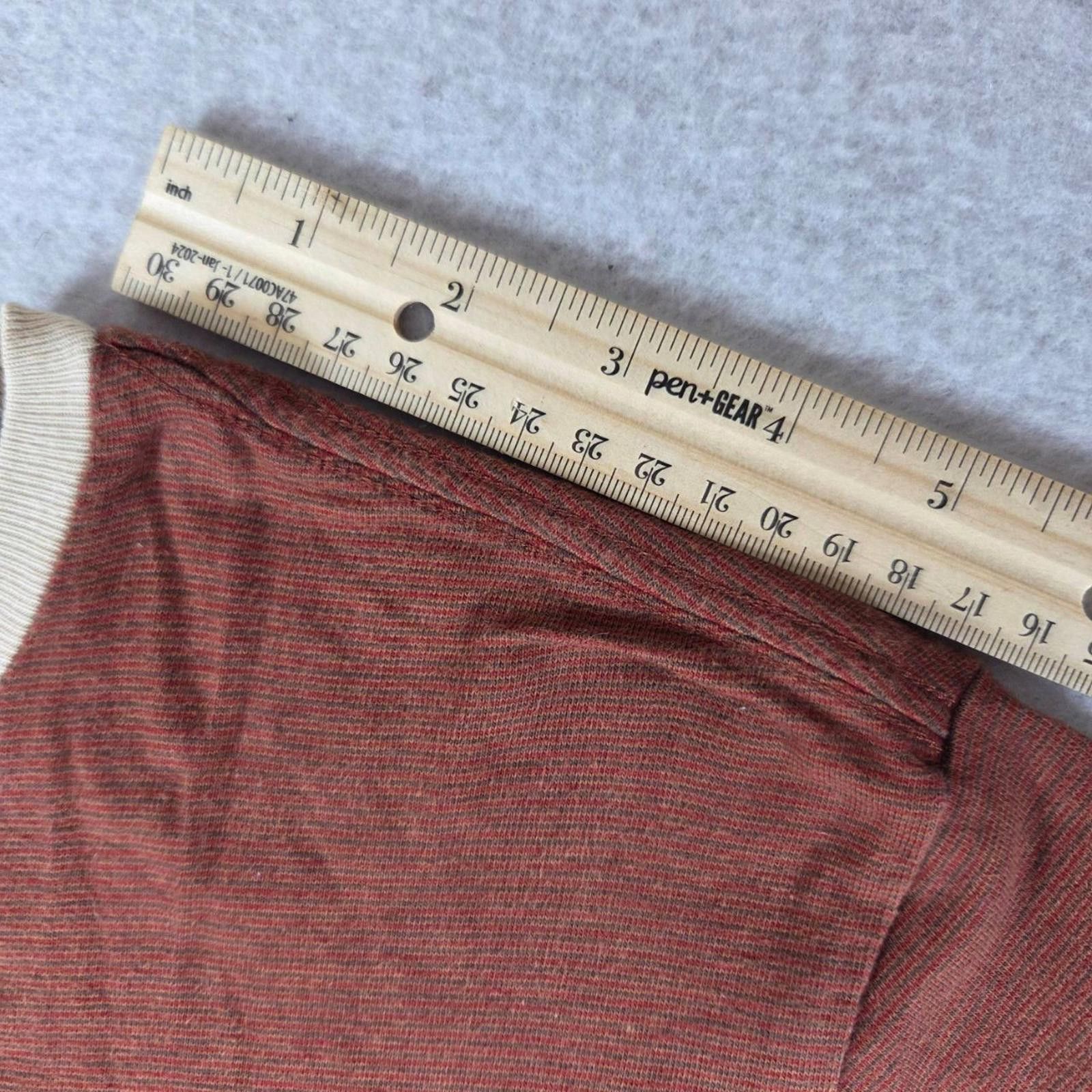 Billabong VTG BILLABONG TShirt Mens Medium Rust Custom Fit 100% Cotton Size US M / EU 48-50 / 2 - 11 Thumbnail