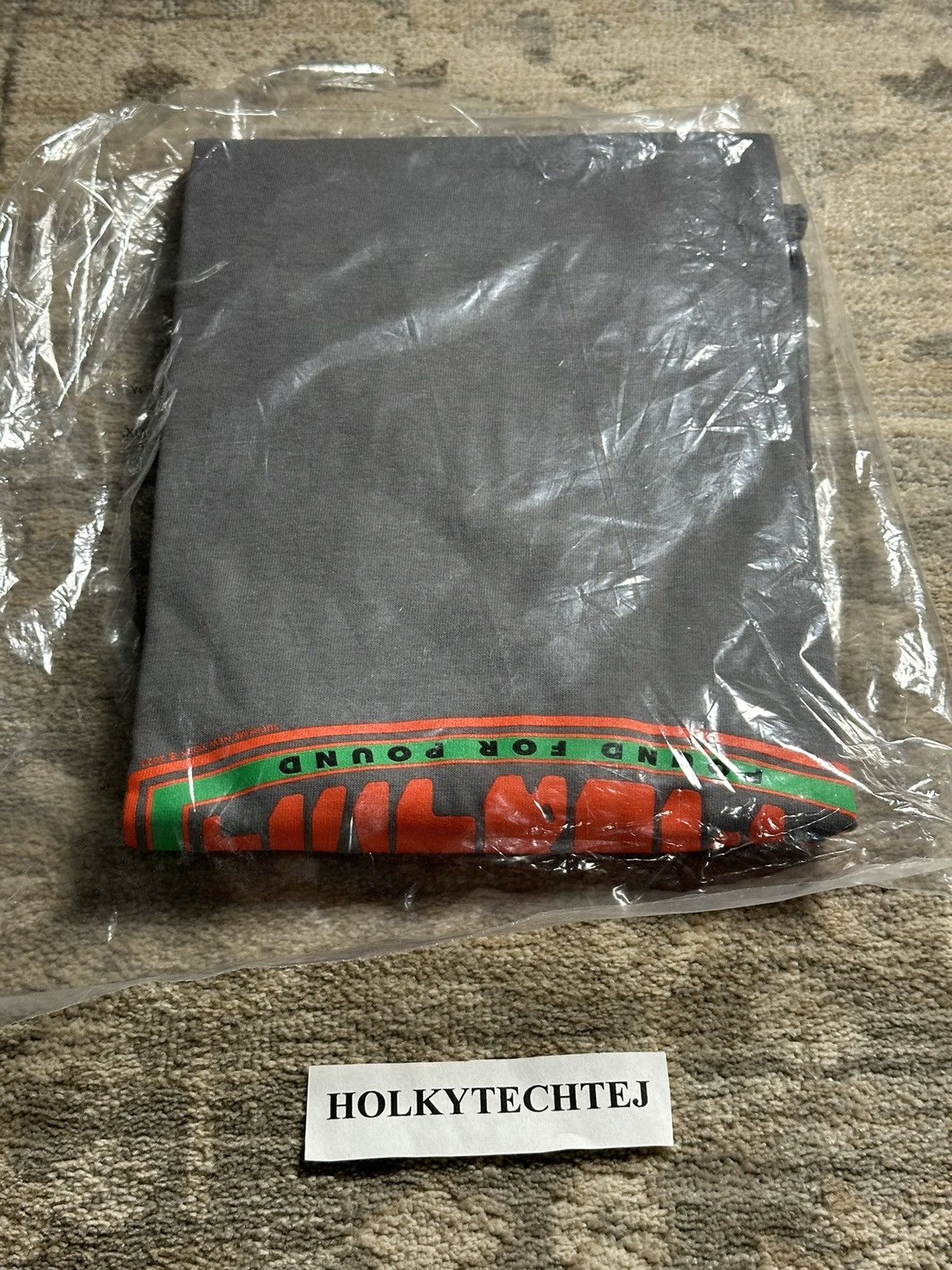 Supreme Supreme Pound Tee - Charcoal - L - FW23 Size US L / EU 52-54 / 3 - 7 Thumbnail