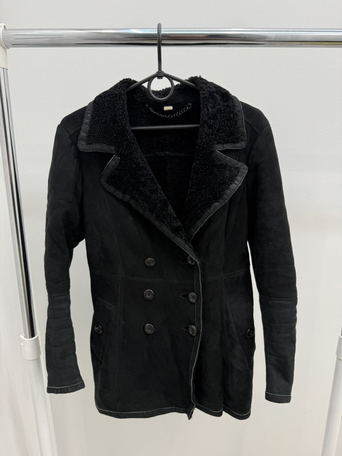 Burberry Burberry London Leather Fur Sheep Coat Jacket Size M / US 6-8 / IT 42-44 - 1 Thumbnail