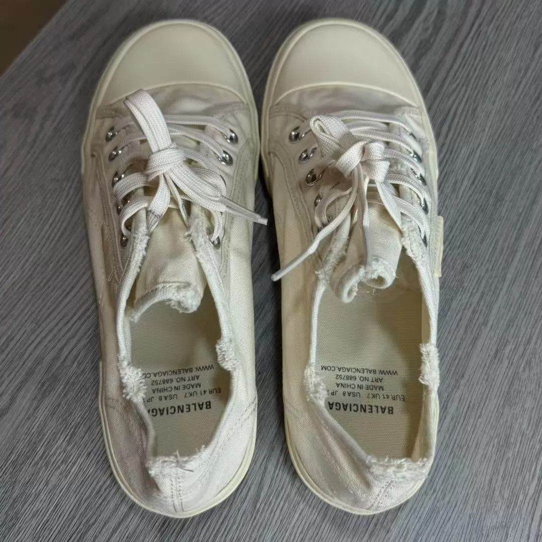 Balenciaga Balenciaga Paris Canvas Sneaker 41 9.9 New Size US 8 / EU 41 - 3 Thumbnail