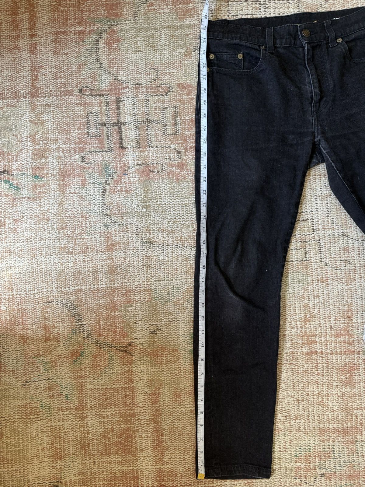 Saint Laurent Paris YSL Saint Laurent slim fit black jeans size 31 Size US 31 - 12 Thumbnail