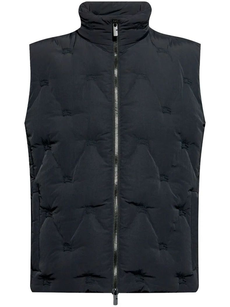 Burberry o1w1db10326 Quilted Vest in Black Size US M / EU 48-50 / 2 - 1 Thumbnail