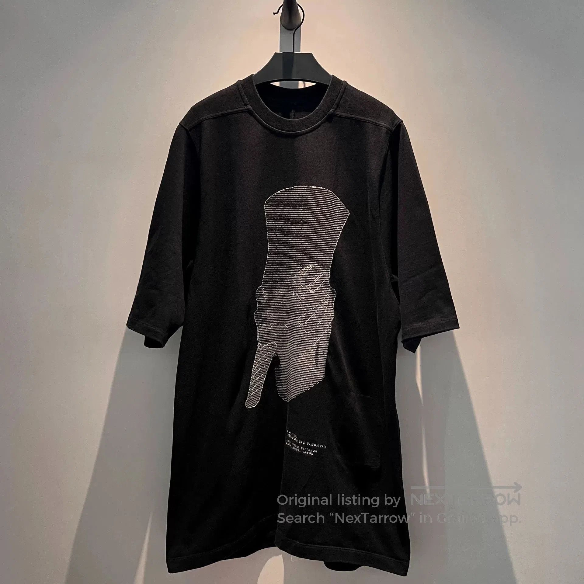 Rick Owens rick owens loose fit short sleeve t. Size US S / EU 44-46 / 1 - 1 Thumbnail