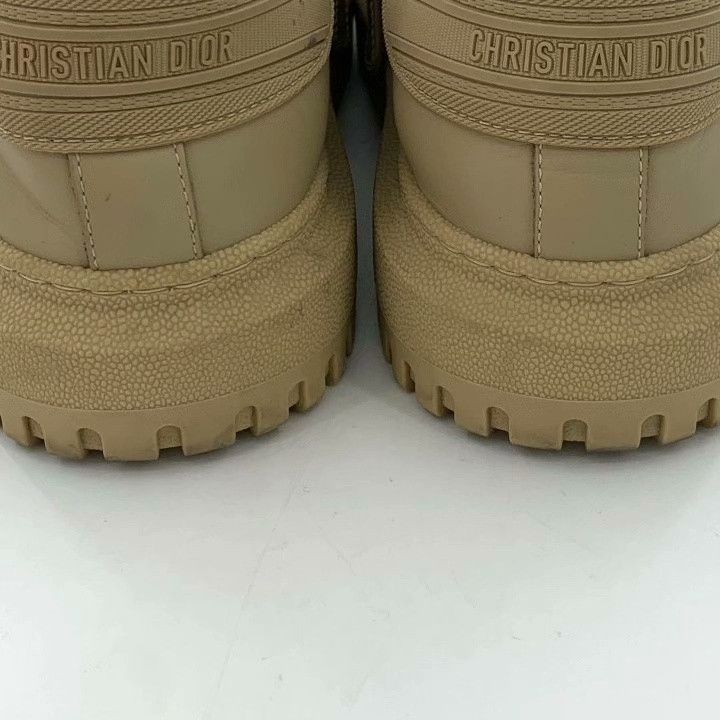 Dior Dior Dior-ID Brown Leather Flat Shoes Size US 6 / EU 39 - 8 Thumbnail