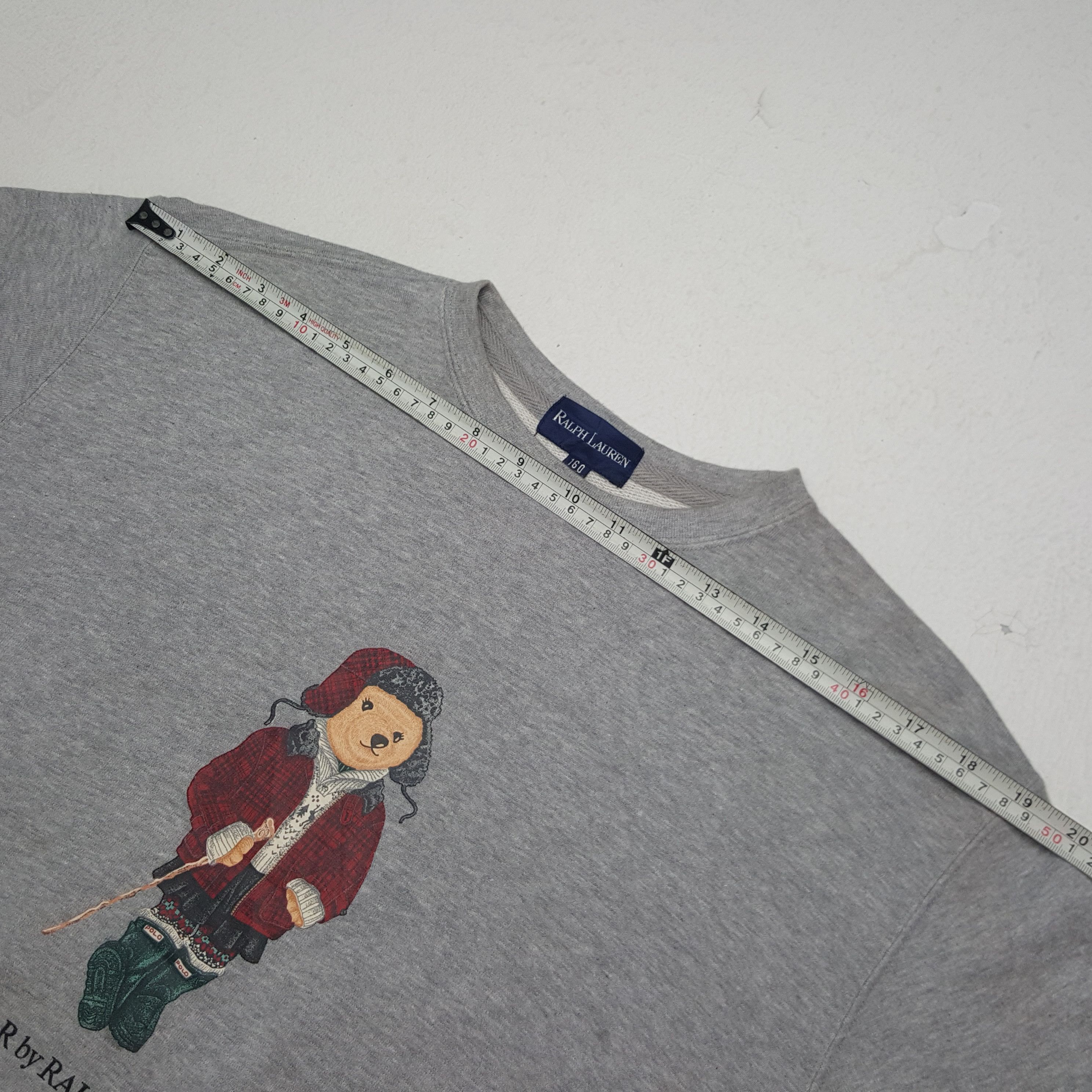 Polo Ralph Lauren × Vintage Vintage Polo Bear by Ralph Lauren American Brand Sweatshirt Size US M / EU 48-50 / 2 - 5 Thumbnail