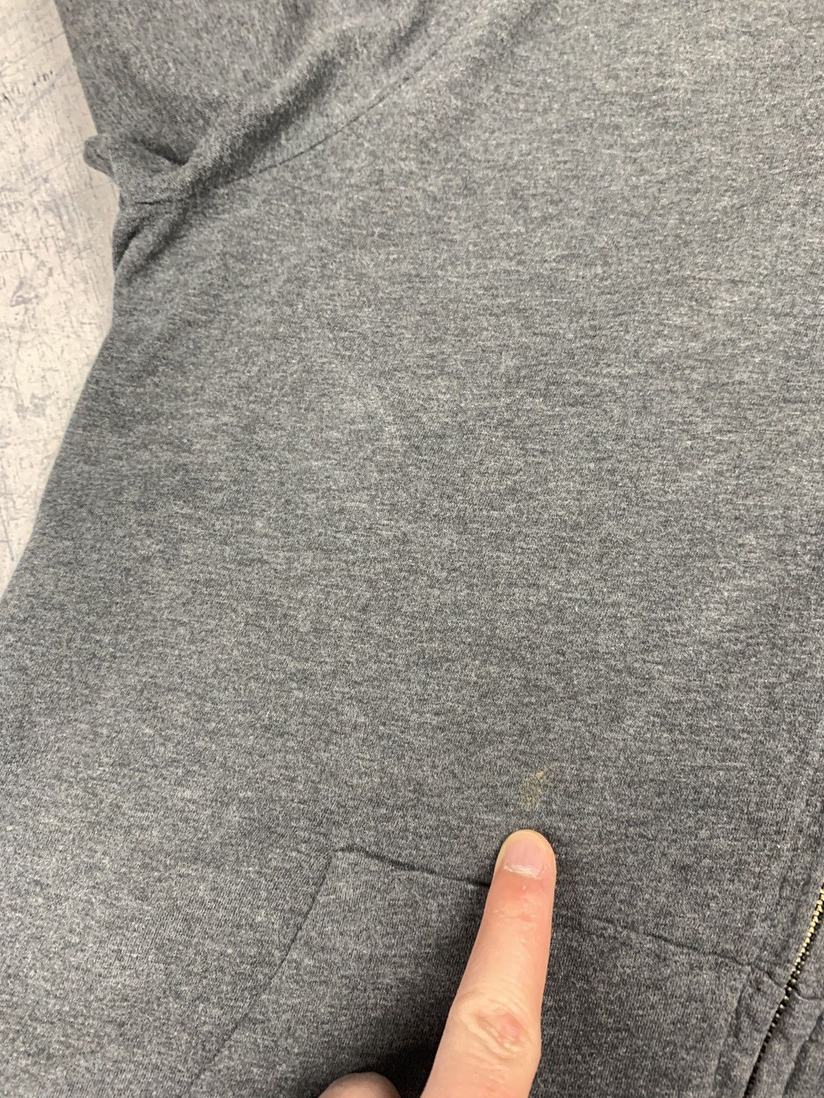 Allsaints Designer Allsaints Full Zip Hoodie Ramskull Logo Dark Gray Size US M / EU 48-50 / 2 - 9 Thumbnail