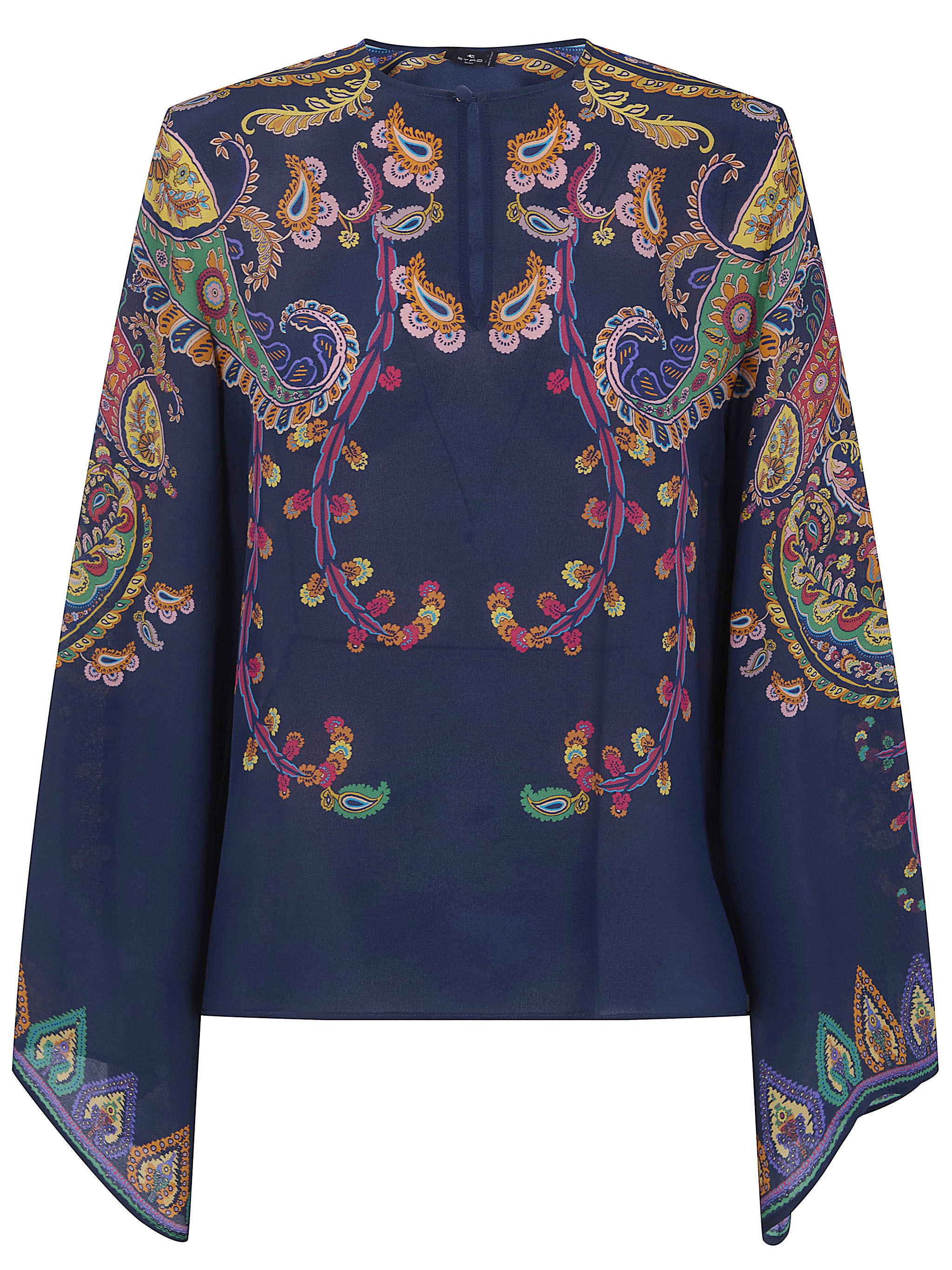 PRINTED SCARF CAPE