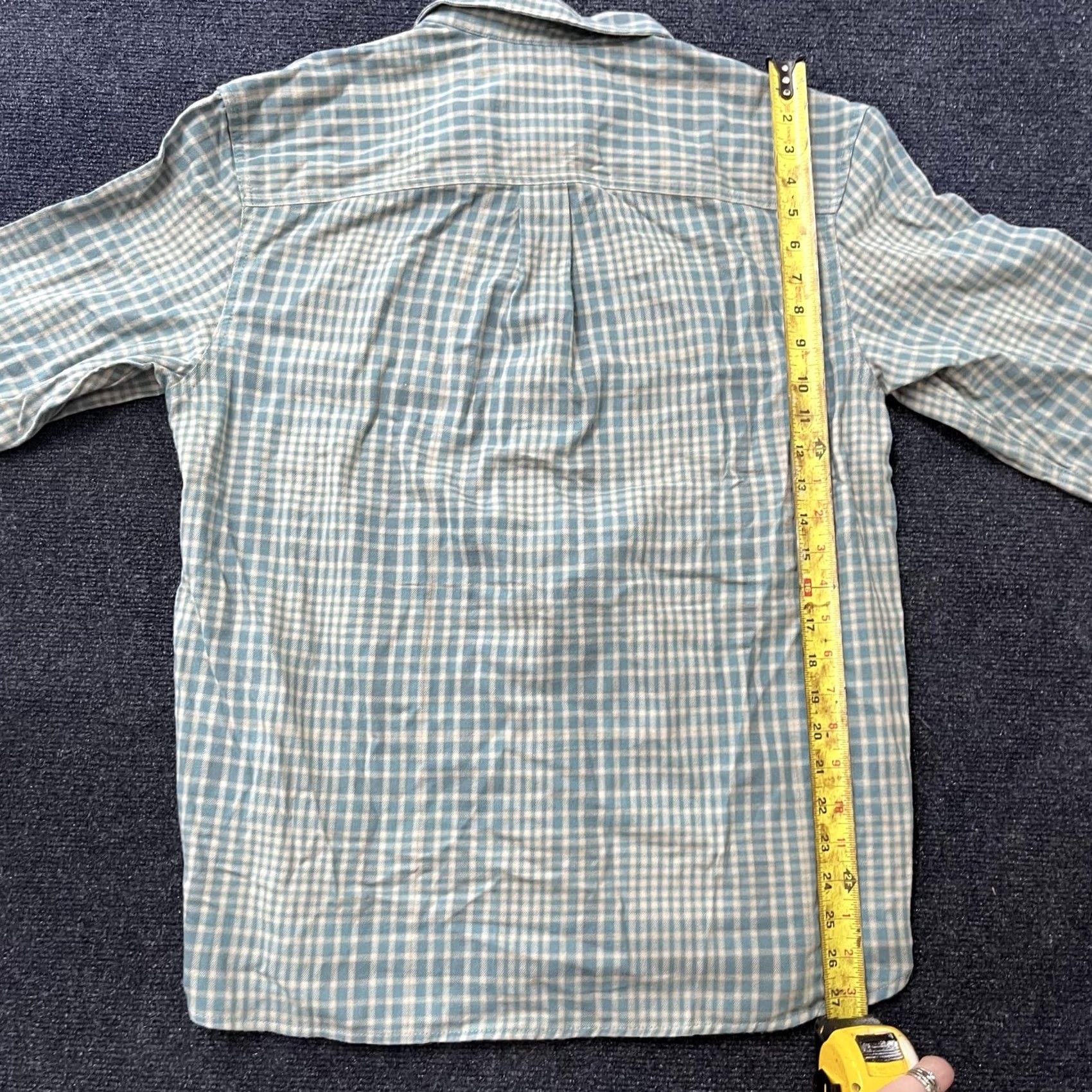 The North Face The North Face Shirt Mens Medium Blue Plaid Long Sleeve Button Down Outdoors Size US M / EU 48-50 / 2 - 5 Thumbnail
