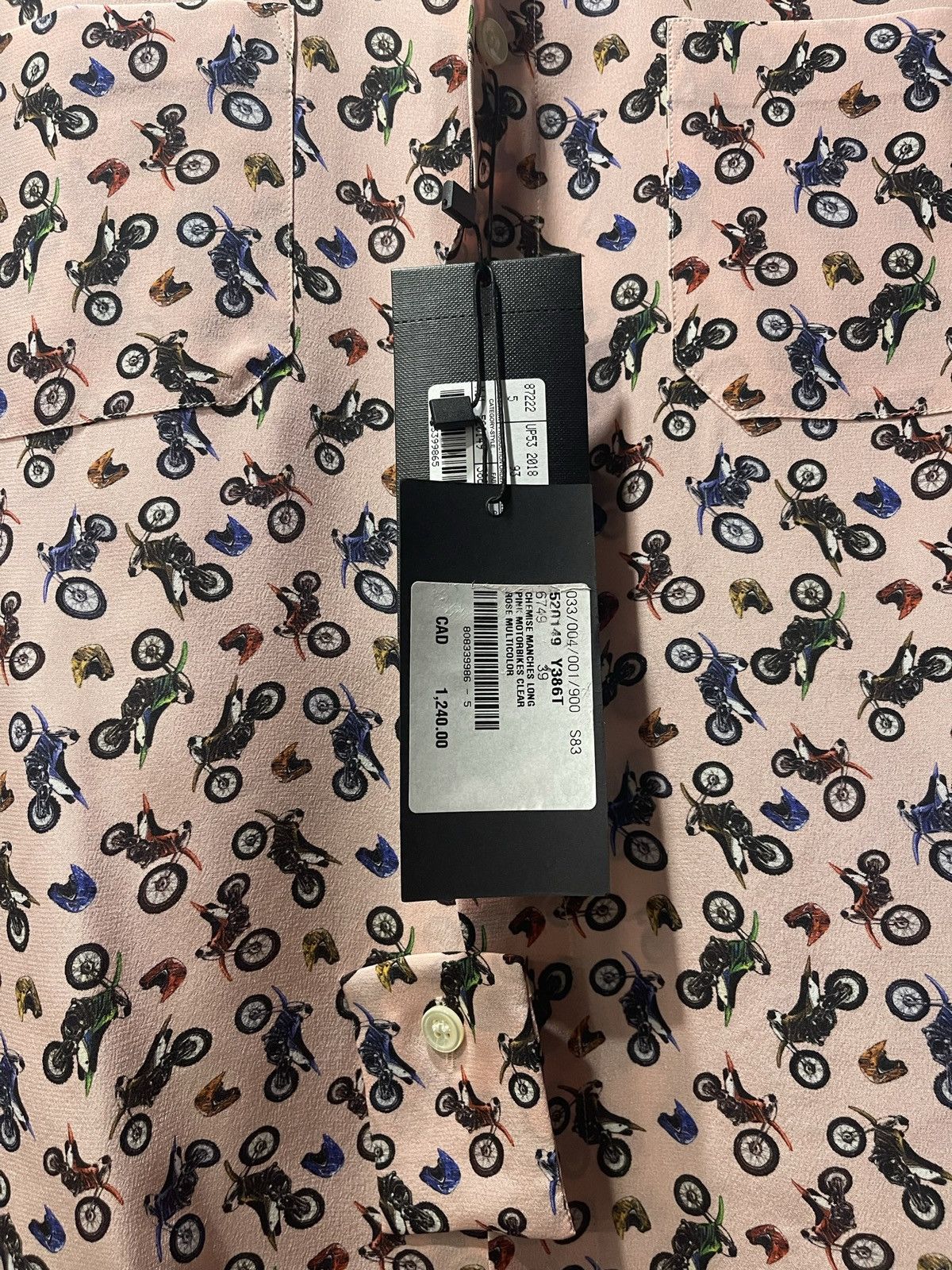 Saint Laurent Paris SAINT LAURENT dirt bike shirt Size US M / EU 48-50 / 2 - 13 Thumbnail
