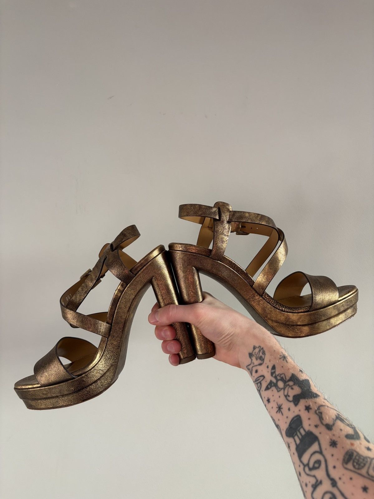 Ralph Lauren Purple Label Runway 2015 Platform Heels