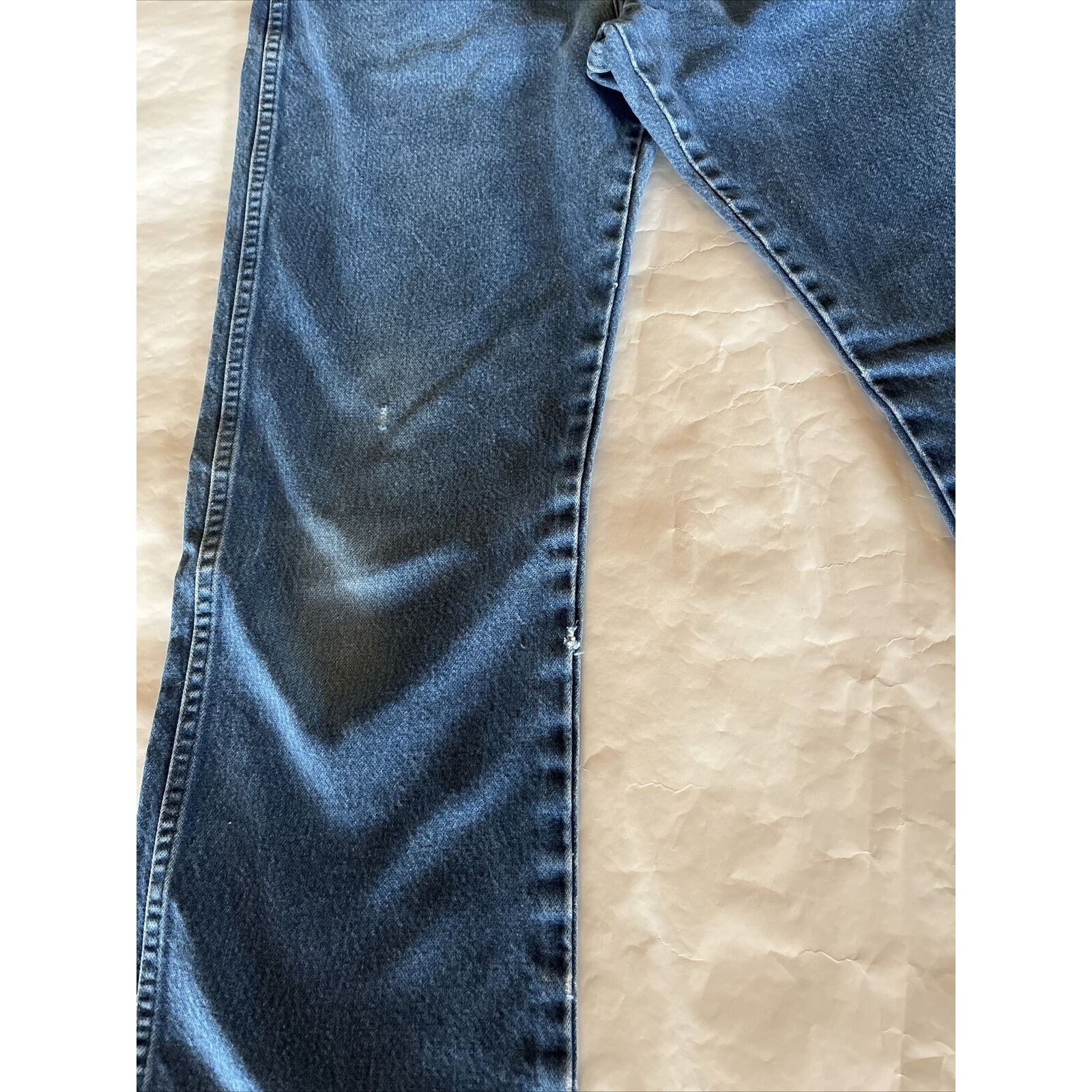 Wrangler Wrangler Jeans Men’s 32x31 Blue Denim Straight Leg Outdoor Size US 32 / EU 48 - 3 Thumbnail