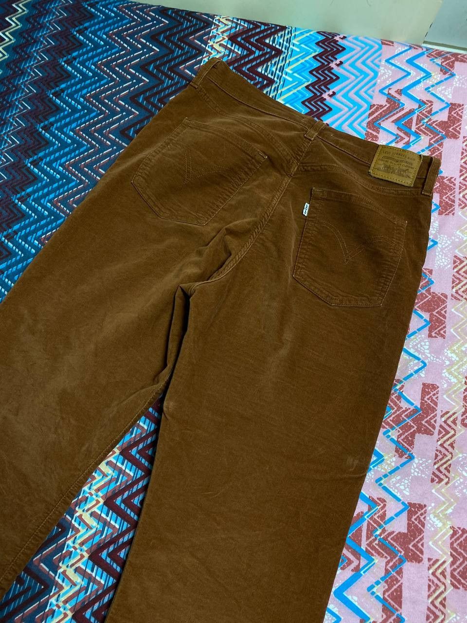 Levi's vintage denim pants brown Levi's premium Y2K streetwear Size US 31 - 15 Thumbnail