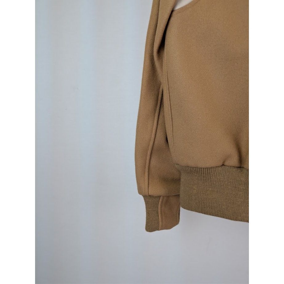 Aime Leon Dore o1rshd1 Crest Varsity Jacket in Camel Stone / Naked Size US L / EU 52-54 / 3 - 16 Thumbnail