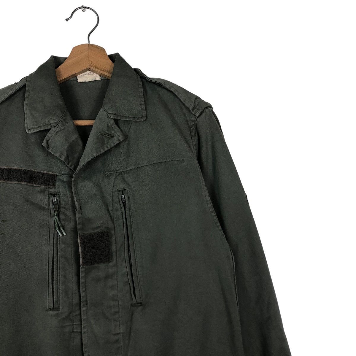 Vintage Vintage Cargo Jacket Inspector Military Warein Lille 1987’s Size US M / EU 48-50 / 2 - 6 Thumbnail