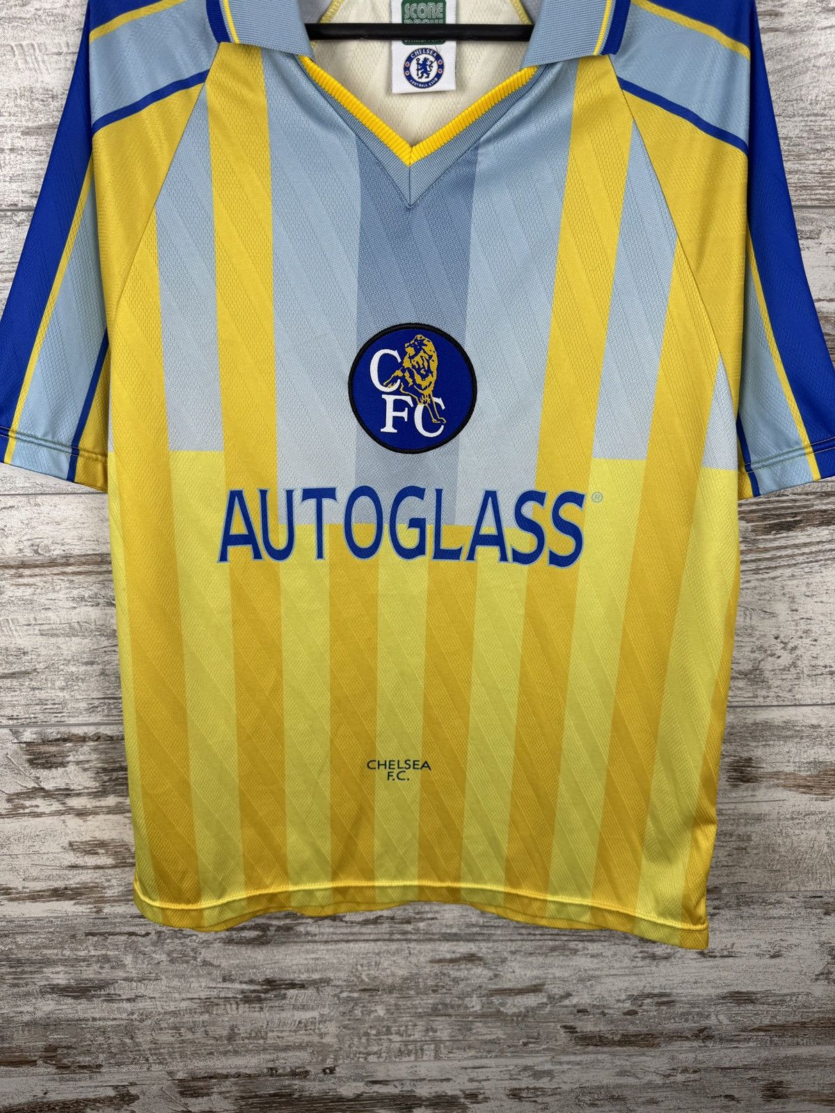 Chelsea Soccer × Vintage Mens Vintage Chelsea fC T-shirt rare tee soccer jersey Size US M / EU 48-50 / 2 - 3 Thumbnail