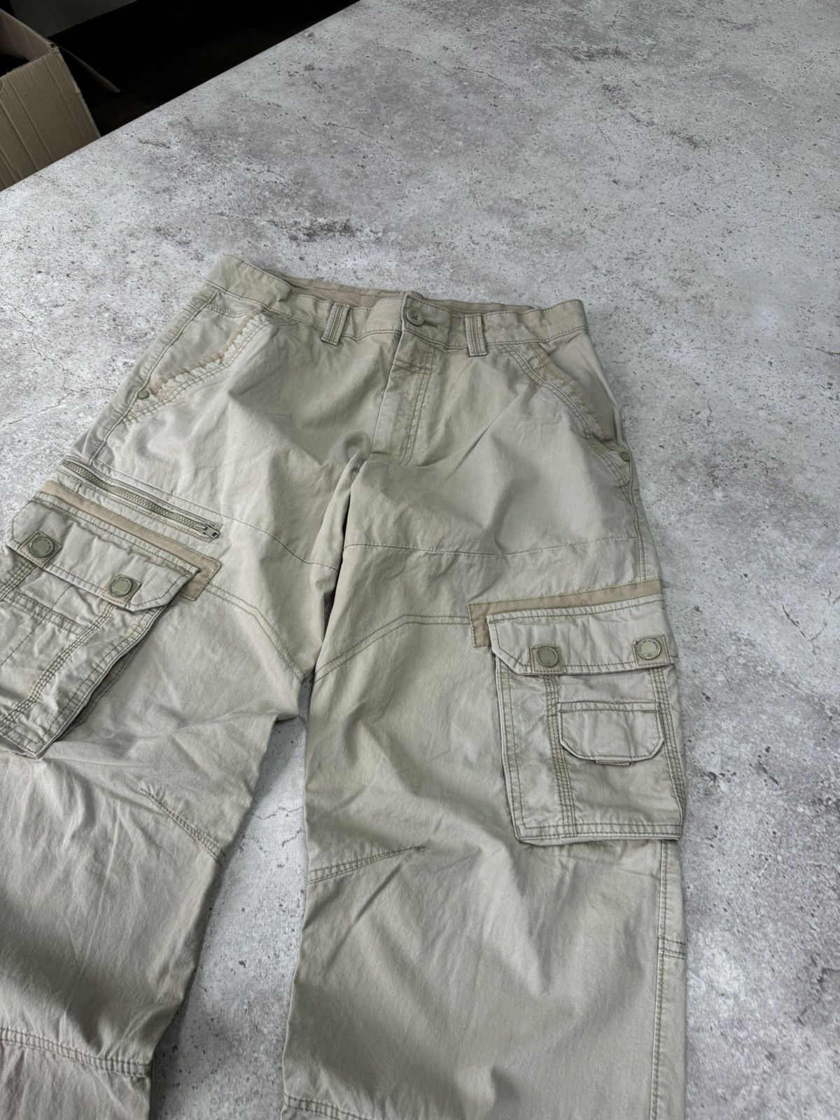 Japanese Brand Vintage Faded Cargo Julius LGB Carhartt Style Jeans Size US 30 / EU 46 - 4 Thumbnail