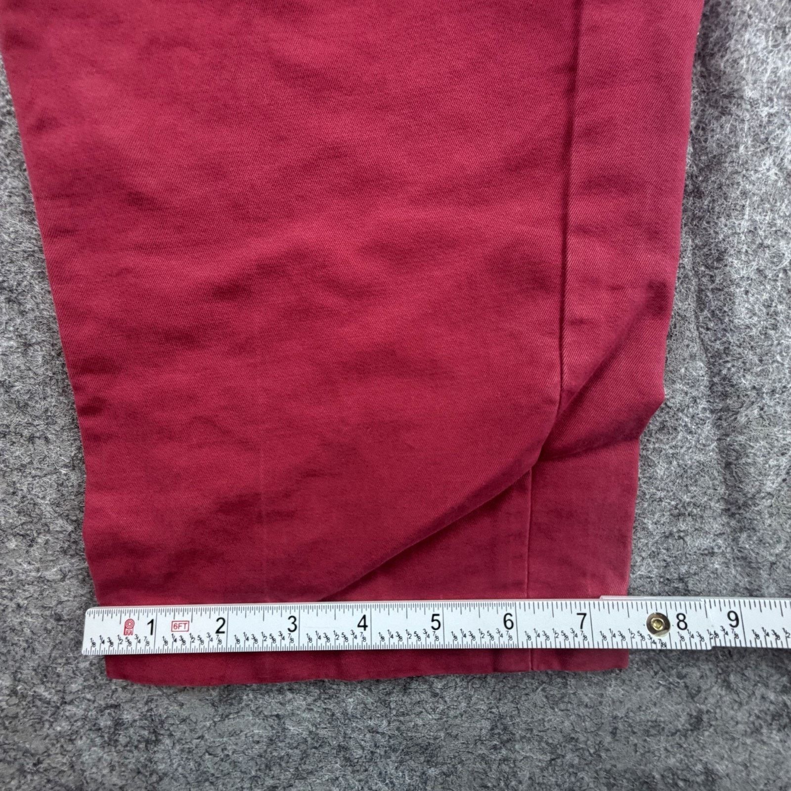 El Ganso El Ganso Chino Pants Mens 34 Red Cropped Golf Preppy Y2K Size US 34 / EU 50 - 5 Thumbnail