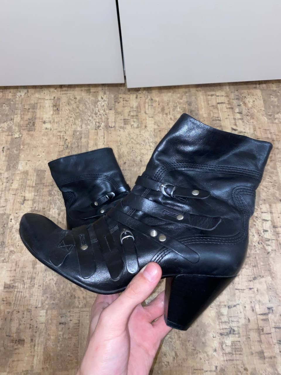Japanese Brand Bocage Paris Avant-garde boxing leather shoes Japanese style Size US 7 / IT 37 - 3 Thumbnail