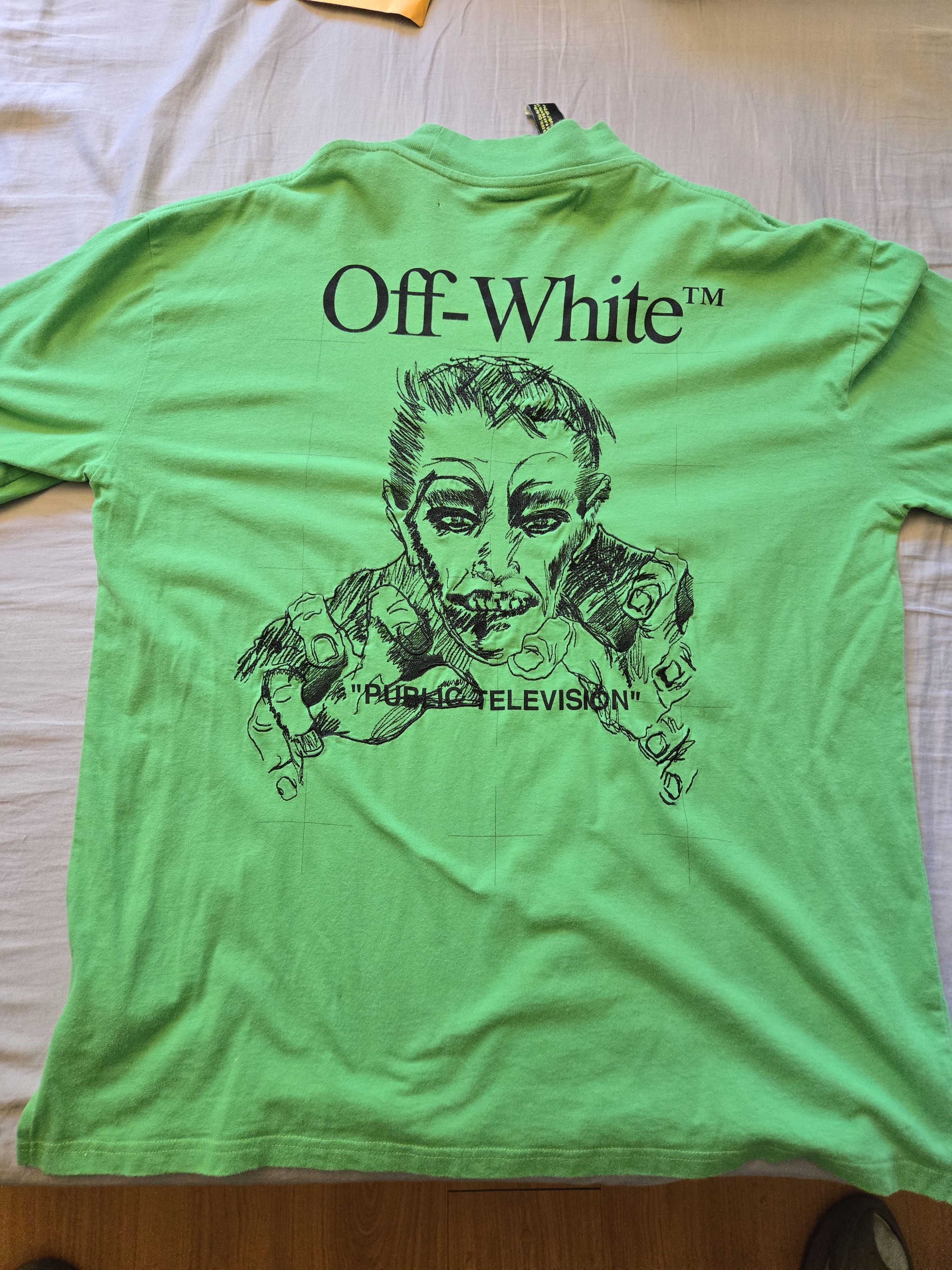 Off-White Off-white Public TV Long sleeve shirt Size US XS / EU 42 / 0 - 2 Thumbnail