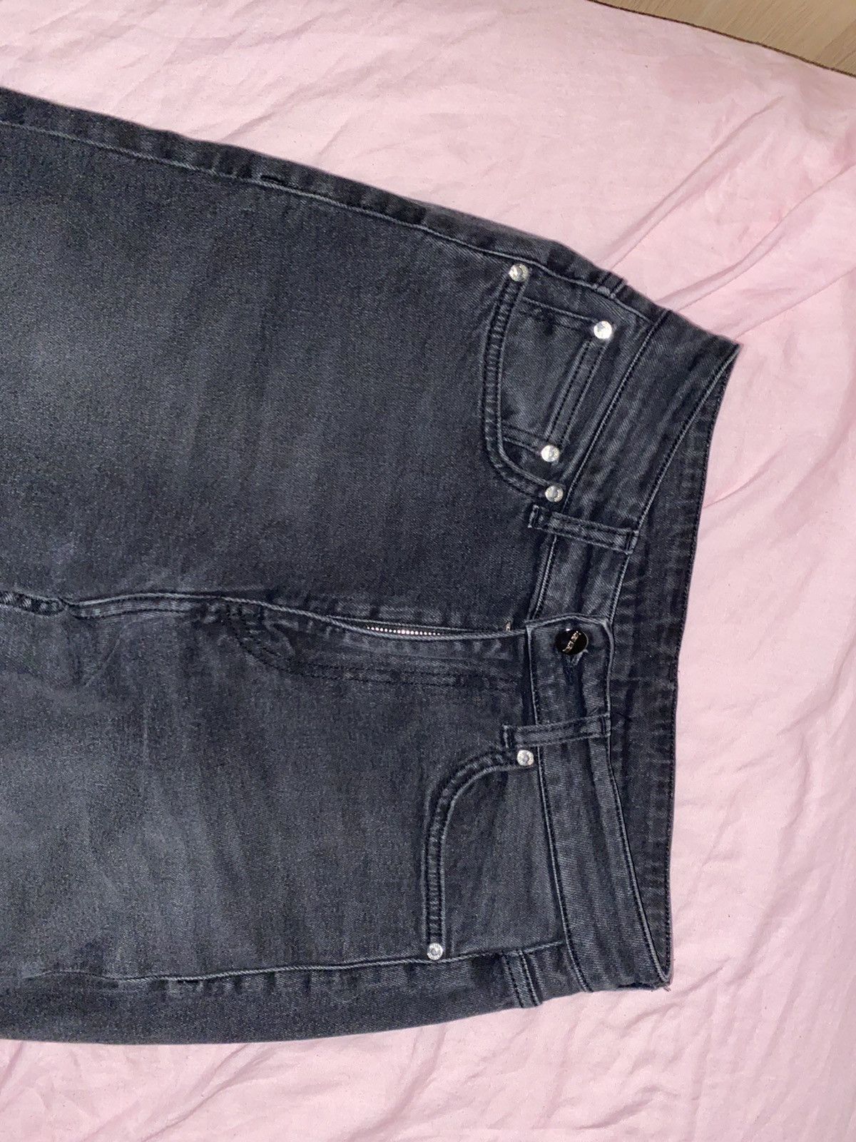 Other Tall Djerf avenue straight jeans black size 27 Size 27" / US 4 / IT 40 - 4 Thumbnail
