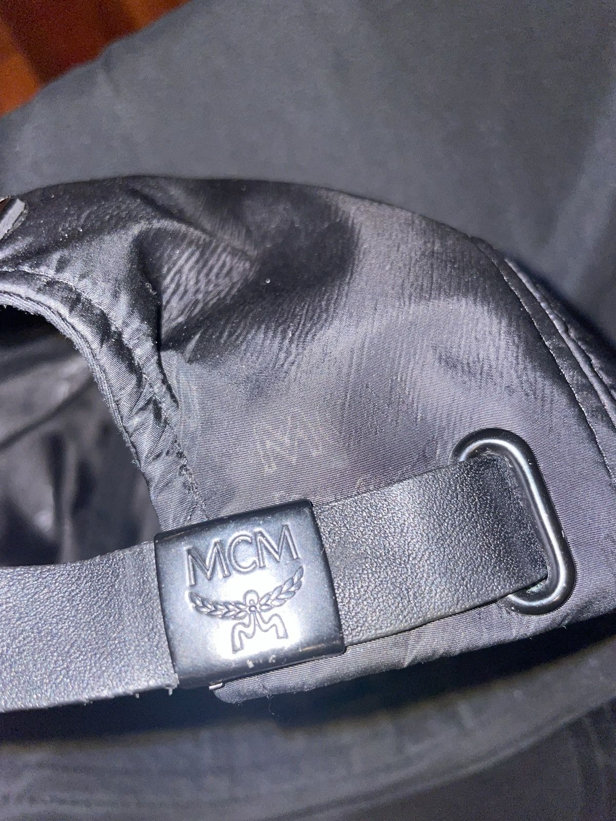 MCM MCM Black Monogram Logo print Hat Size ONE SIZE - 4 Thumbnail