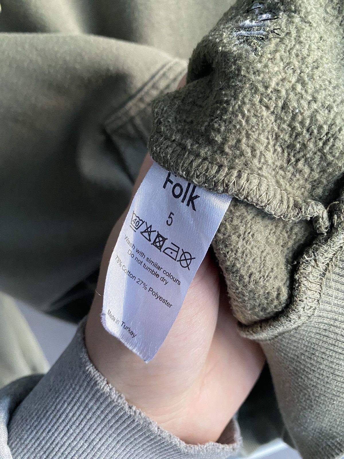 Folk Folk Hoodie Size US XXL / EU 58 / 5 - 8 Thumbnail