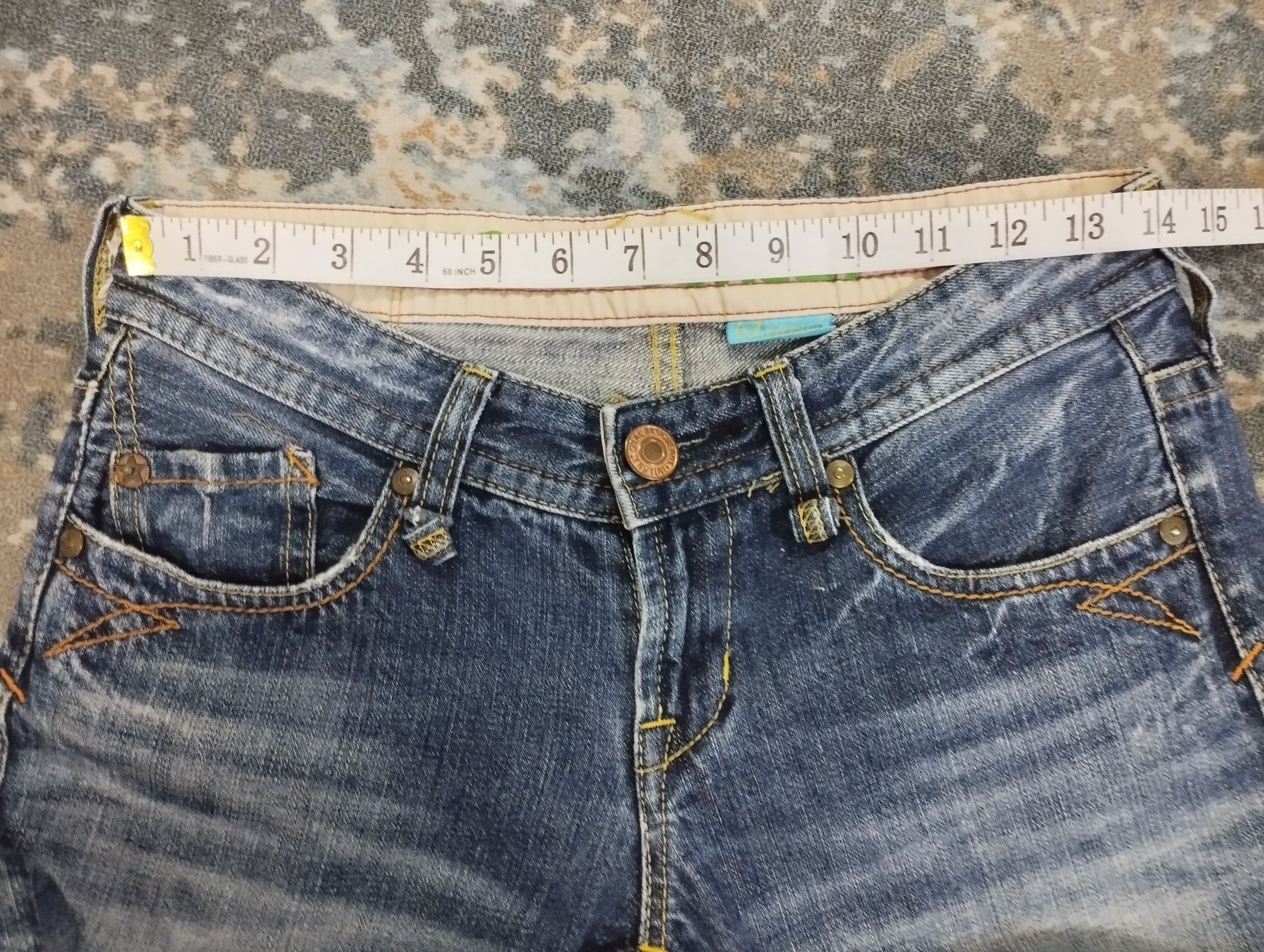 Tornado Mart Super Flare Jeans Japanese Sweet Camel Baggy Jeans Size US 28 / EU 44 - 8 Thumbnail