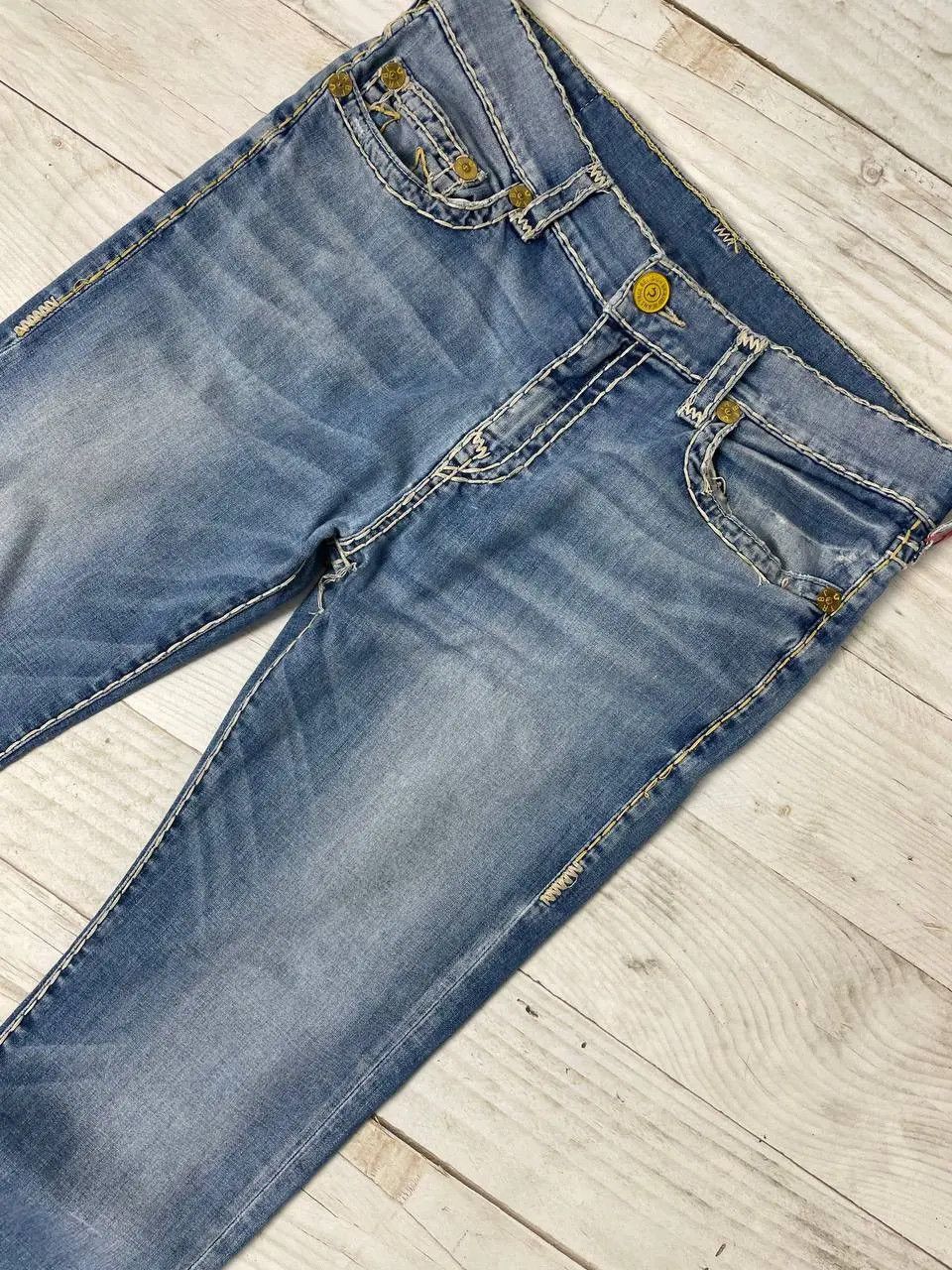 True Religion True Religion Rocco Super T Relaxed Skinny Jeans Japan Size US 34 / EU 50 - 4 Thumbnail
