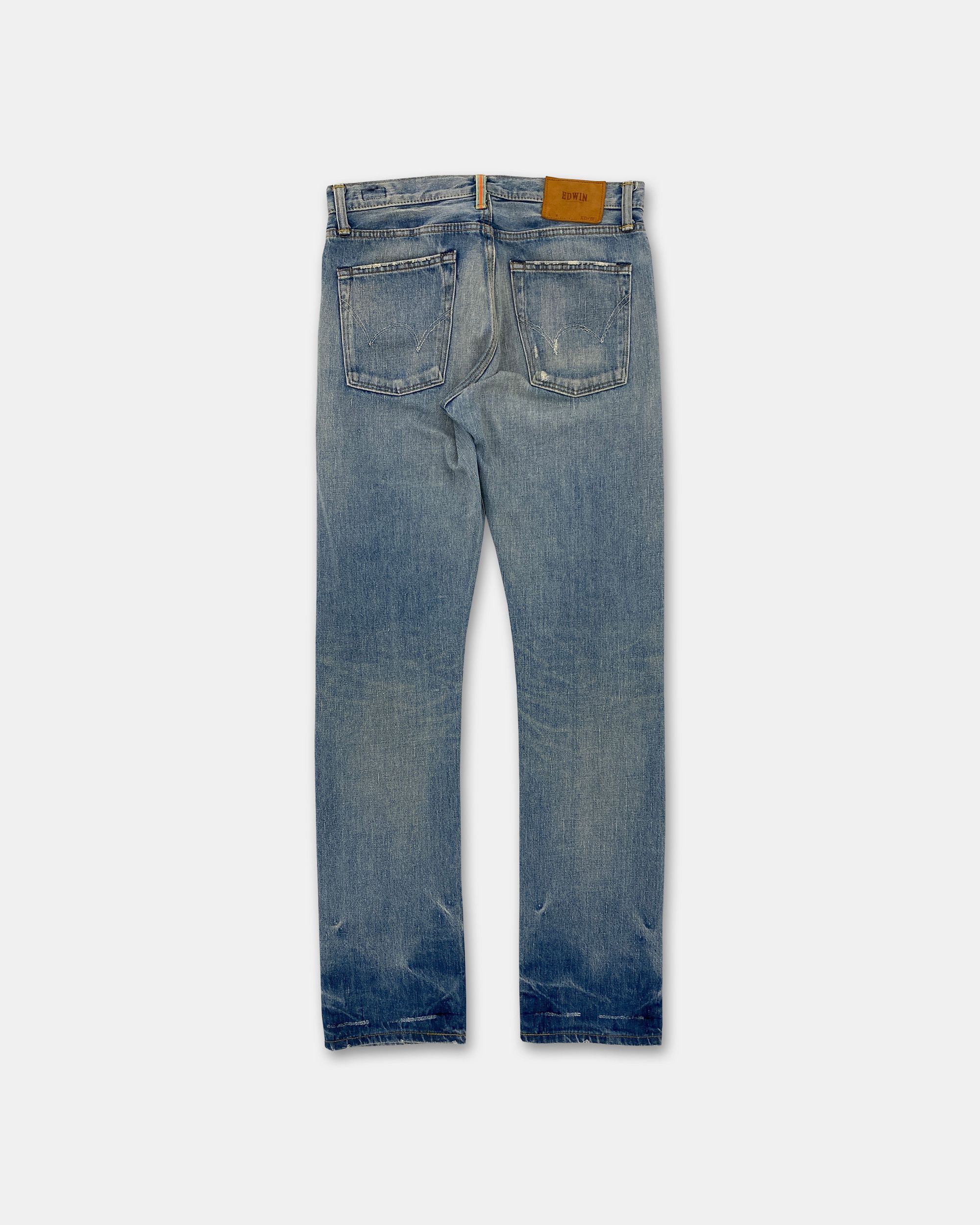 Edwin 1990s Selvedge Denim Faded Size US 29 - 4 Thumbnail