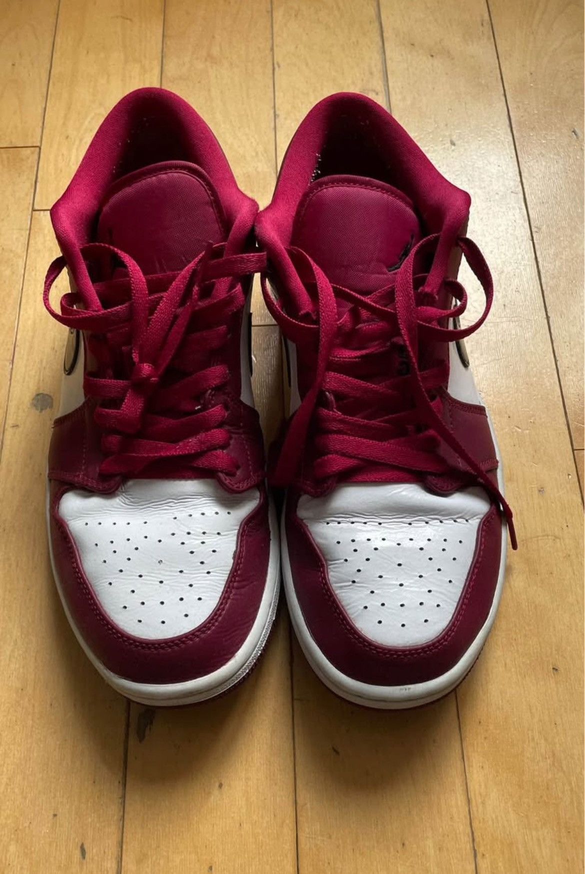 Jordan Brand Air Jordan 1 Low Noble Red Size US 10.5 / EU 43-44 - 4 Thumbnail