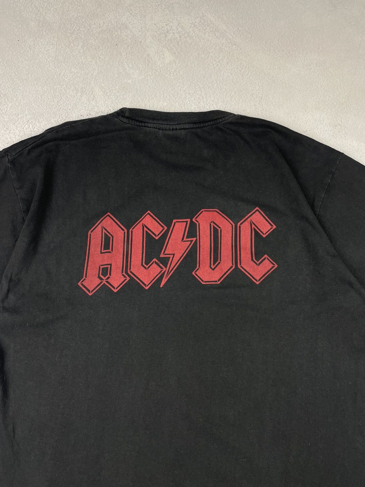 AC/DC Vintage Rare AC/DC Angus Young T-Shirt Top Tag Rock Band Size US XXL / EU 58 / 5 - 11 Thumbnail