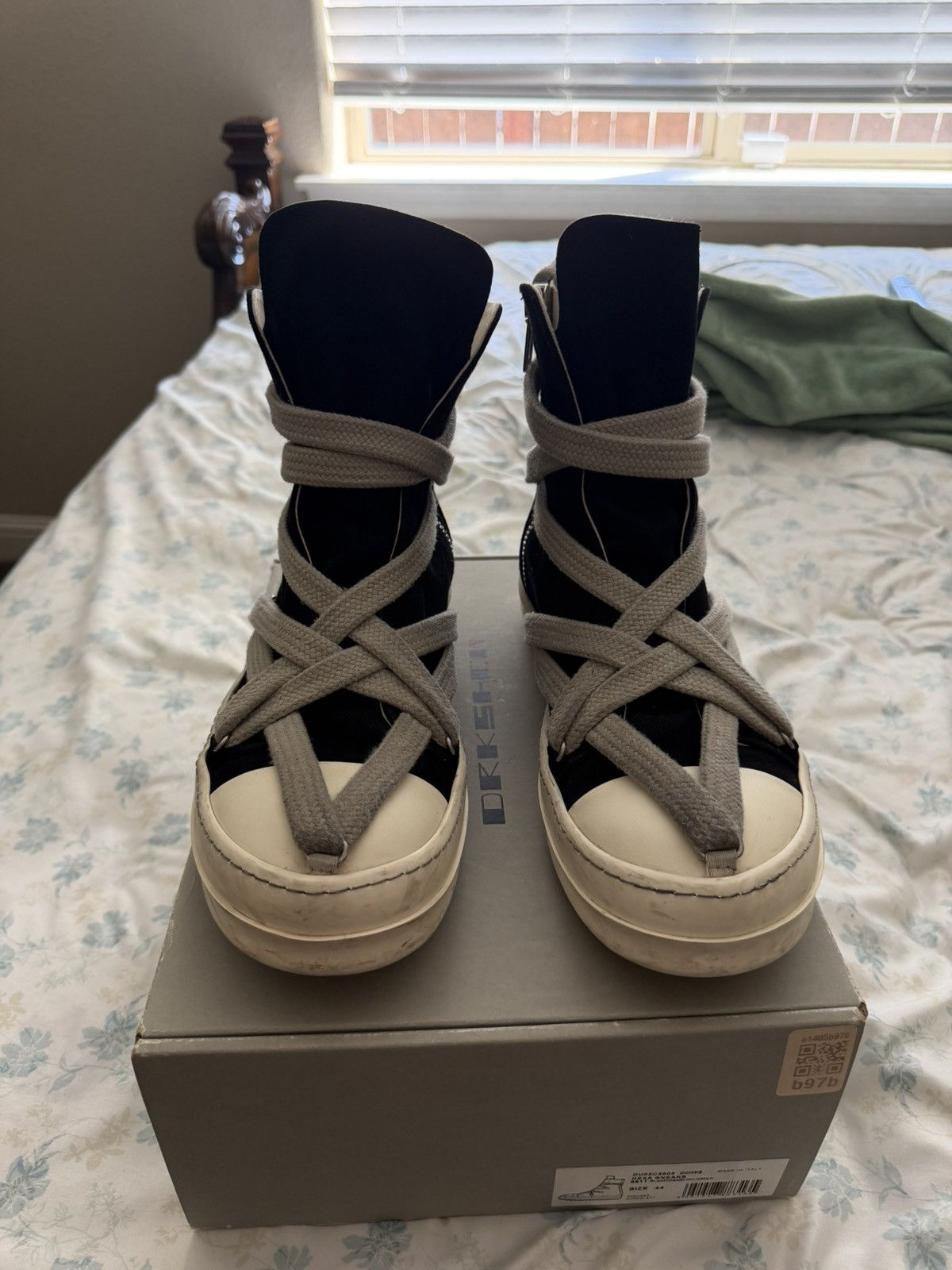 Rick Owens Drkshdw Rick Owens DRKSHDW Hexa High Size US 11 / EU 44 - 3 Thumbnail