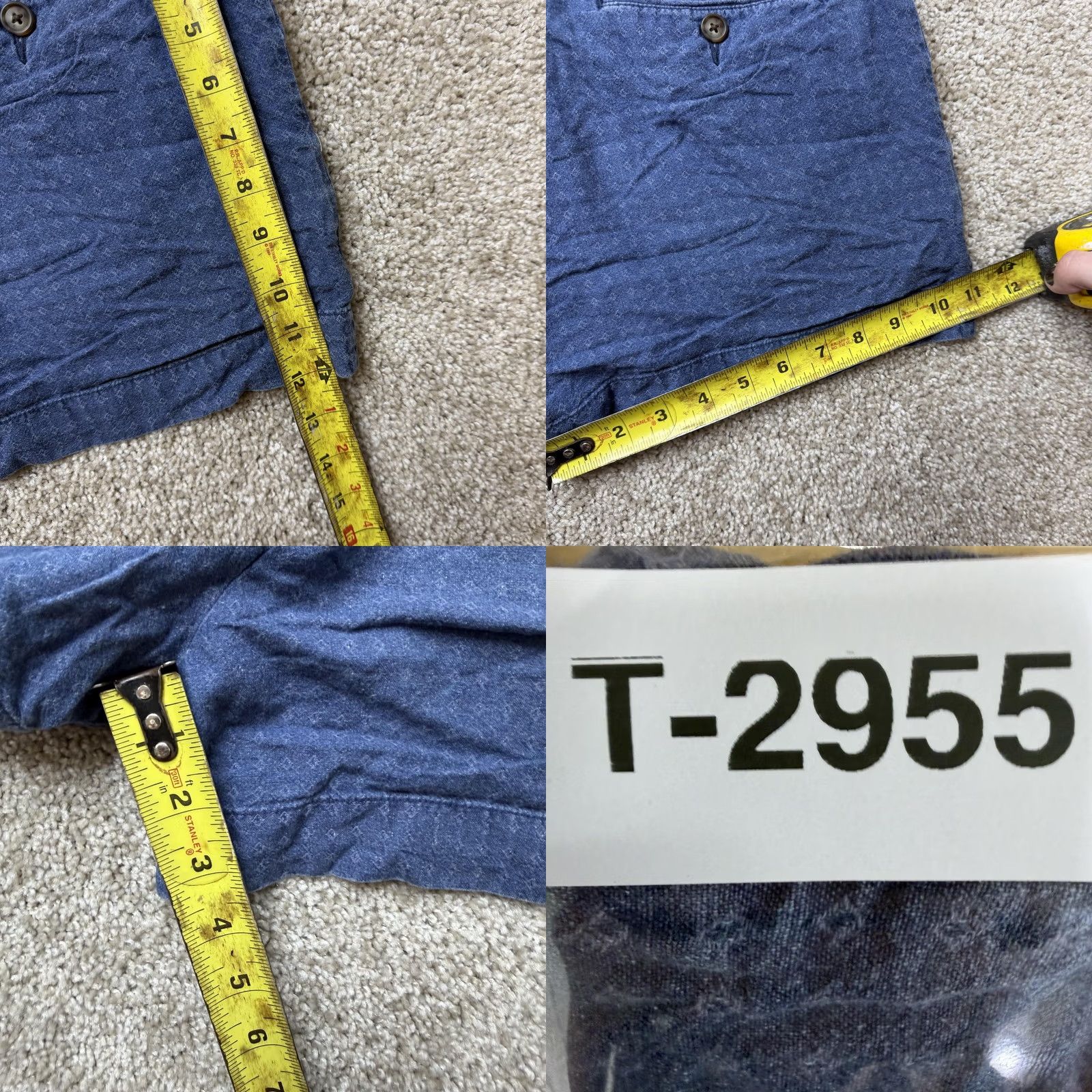Polo Ralph Lauren - Polo Ralph Lauren Womens Chino Shorts Twill Blue - Regular Size 2 Tag 30W - Pre-Owned Size 26" / US 2 / IT 38 - 8 Thumbnail