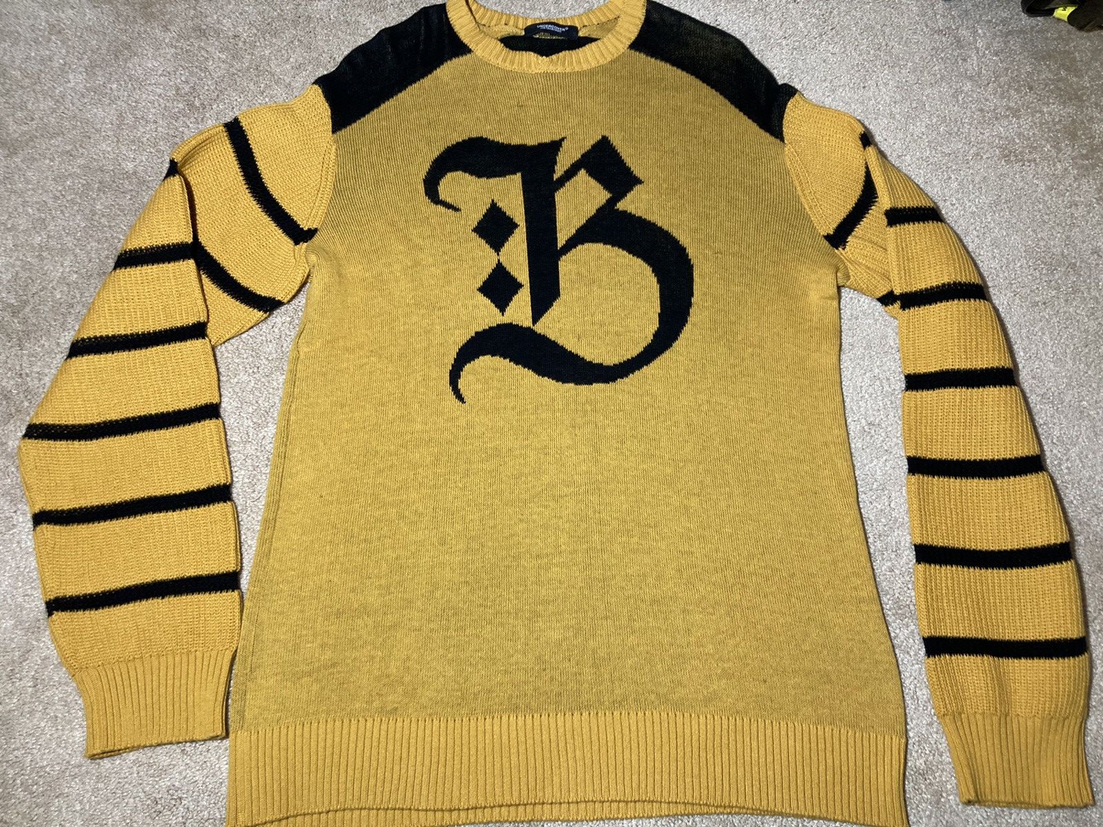 Undercover SS19 Undercover Bootleg Truth Black Striped Sweater 2019 3 Size US L / EU 52-54 / 3 - 2 Thumbnail