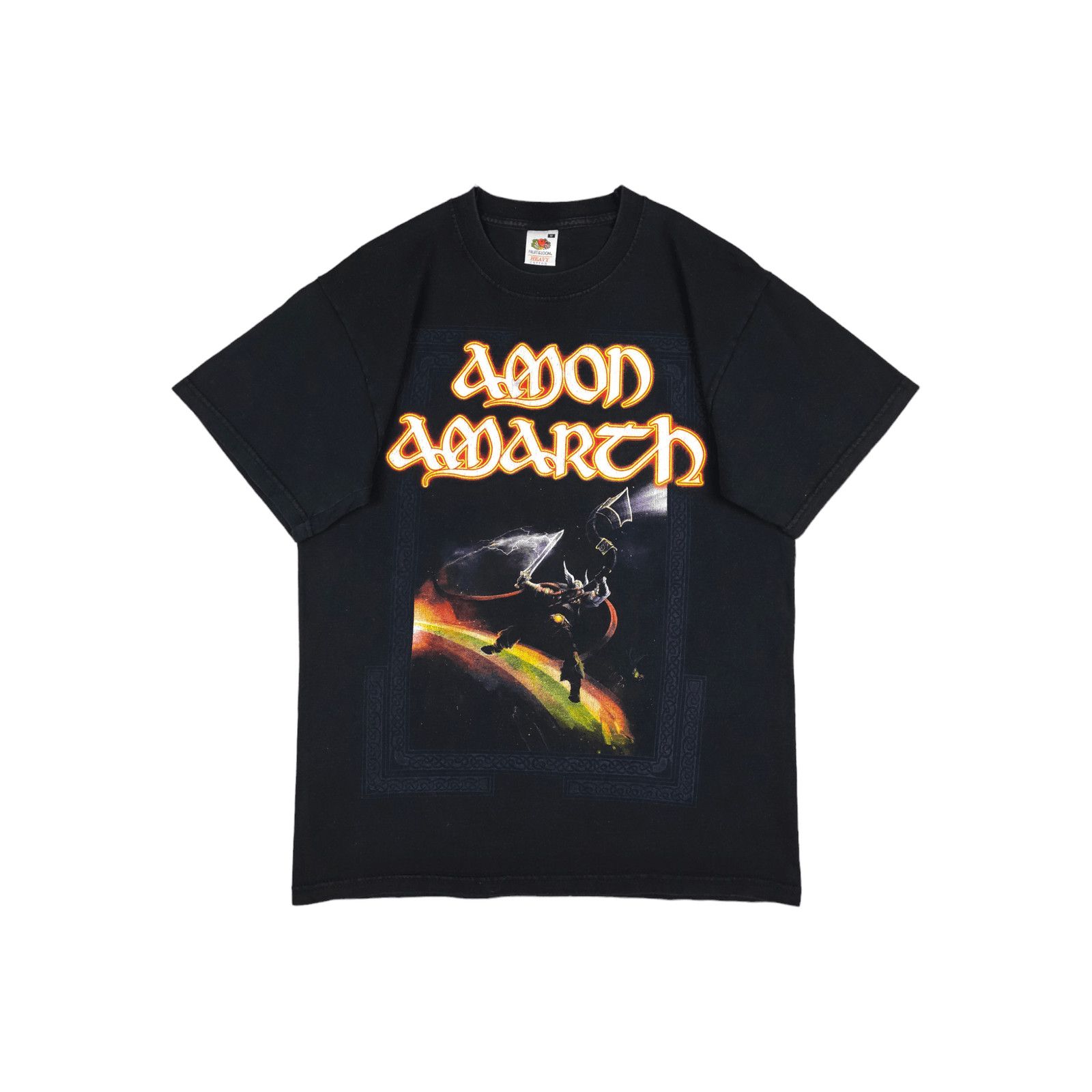 Band Tees × Vintage 💎 2000s Y2K Amon Amarth Viking T-shirt Black Rock Metal M Size US M / EU 48-50 / 2 - 1 Thumbnail
