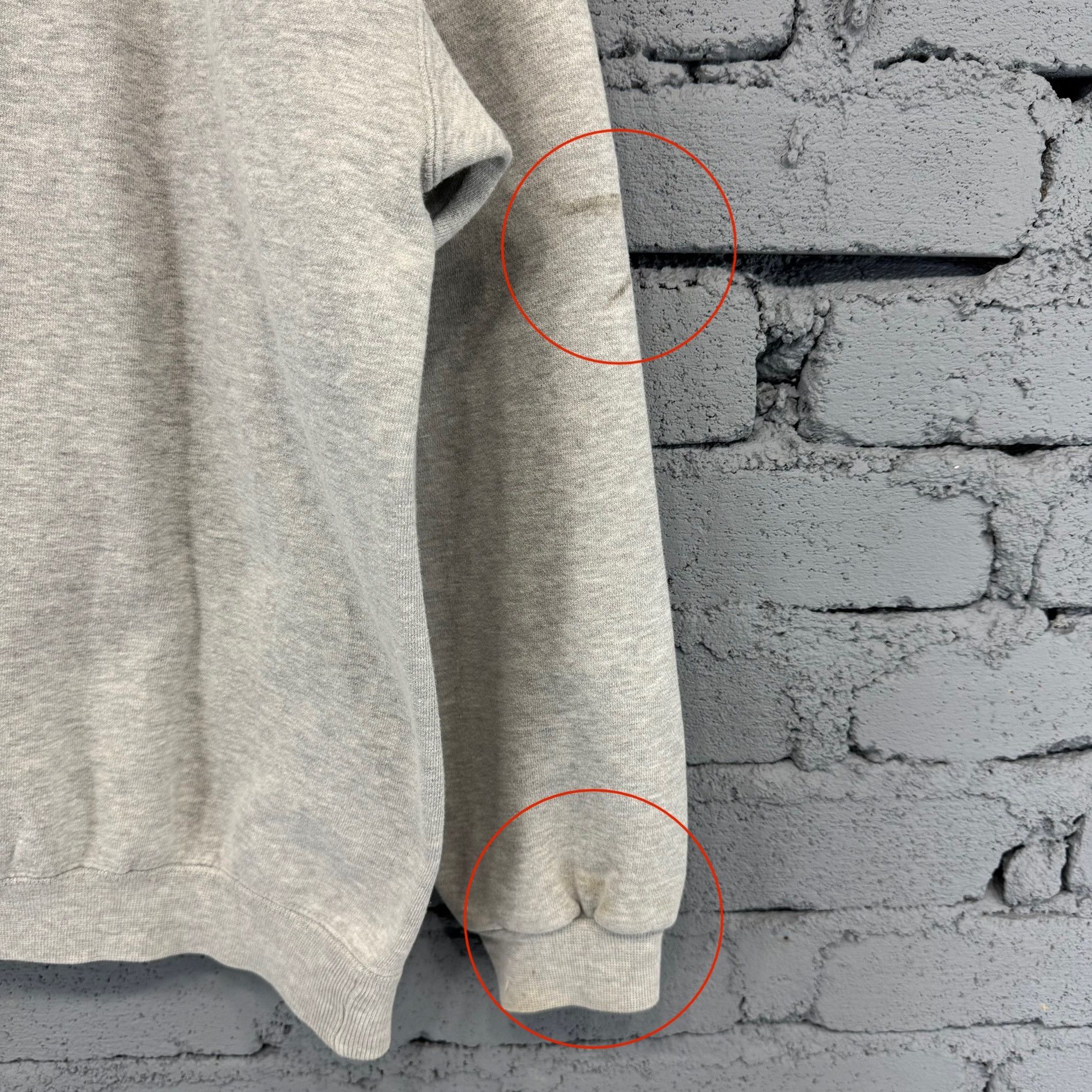 Nike Vintage 90s Nike Big Swoosh Sweatshirt Streetwear Hypebeast Size US L / EU 52-54 / 3 - 7 Thumbnail