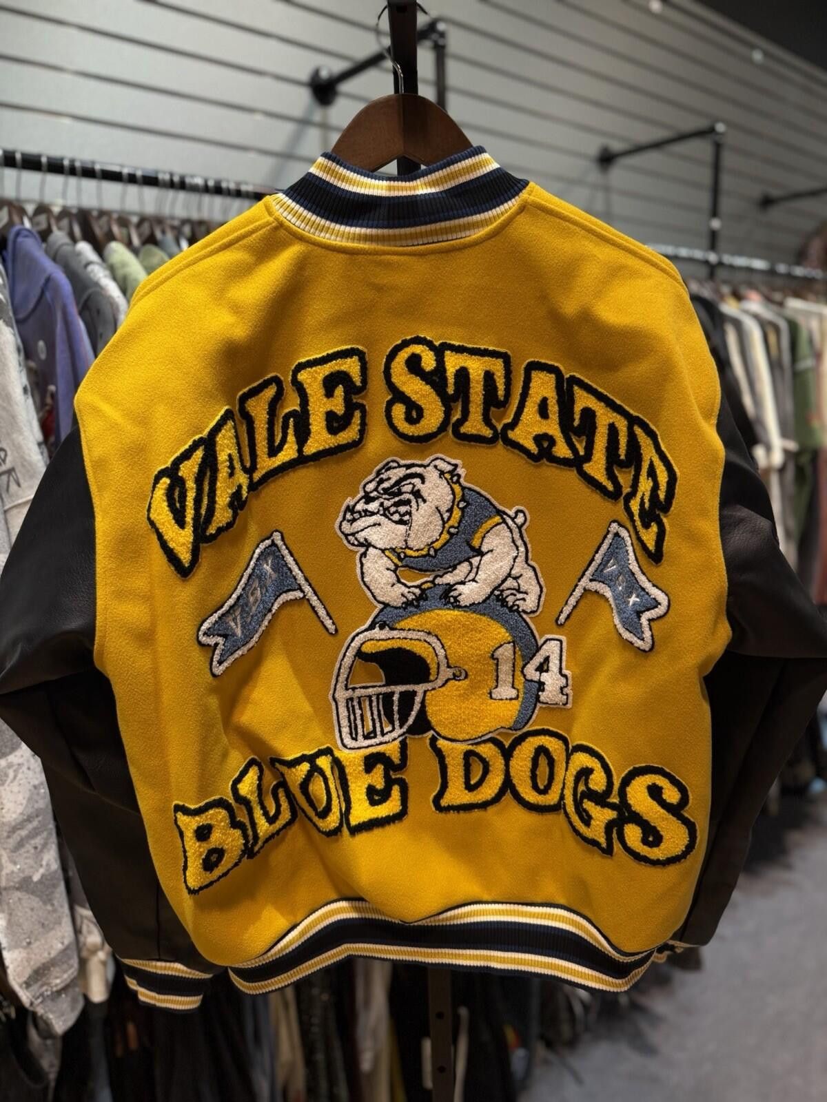 Other ValeLives Valley Leather Jacket Yellow Rare Release Size XL Size US XL / EU 56 / 4 - 5 Thumbnail