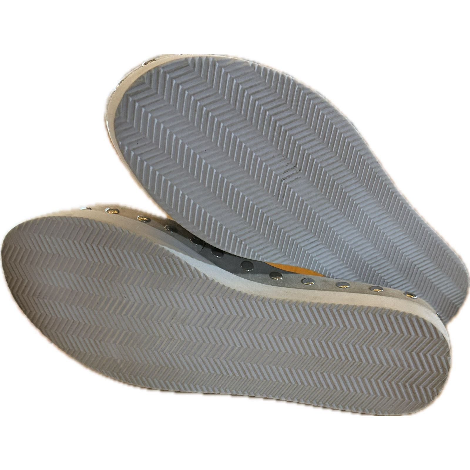 Linea Paolo Linea Women's Platform Slide Sandals Gray Studded 9 Size US 9 / IT 39 - 6 Thumbnail