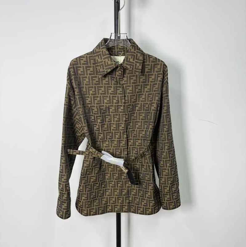Fendi Fendi Colorblock Jacket for Women 0089 Size M / US 6-8 / IT 42-44 - 1 Thumbnail